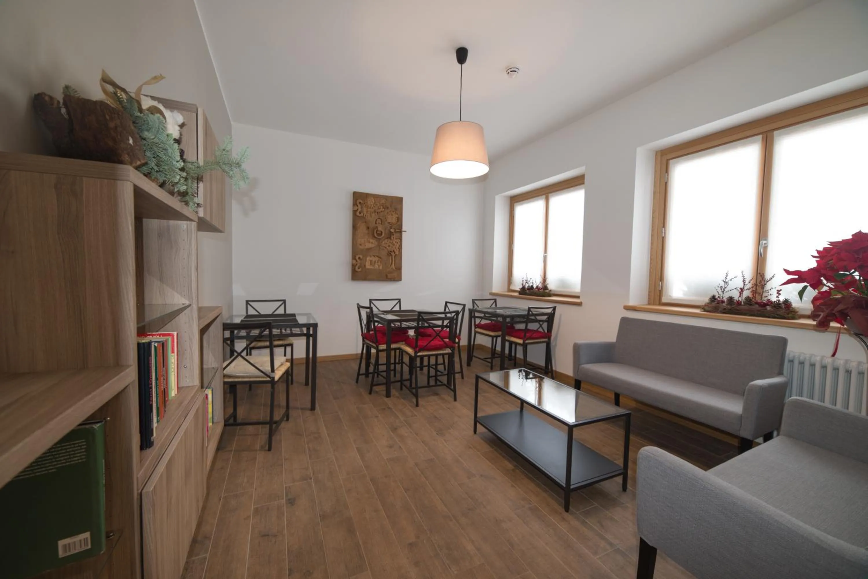 Communal lounge/ TV room in Residence Cavanis Wellness & Spa