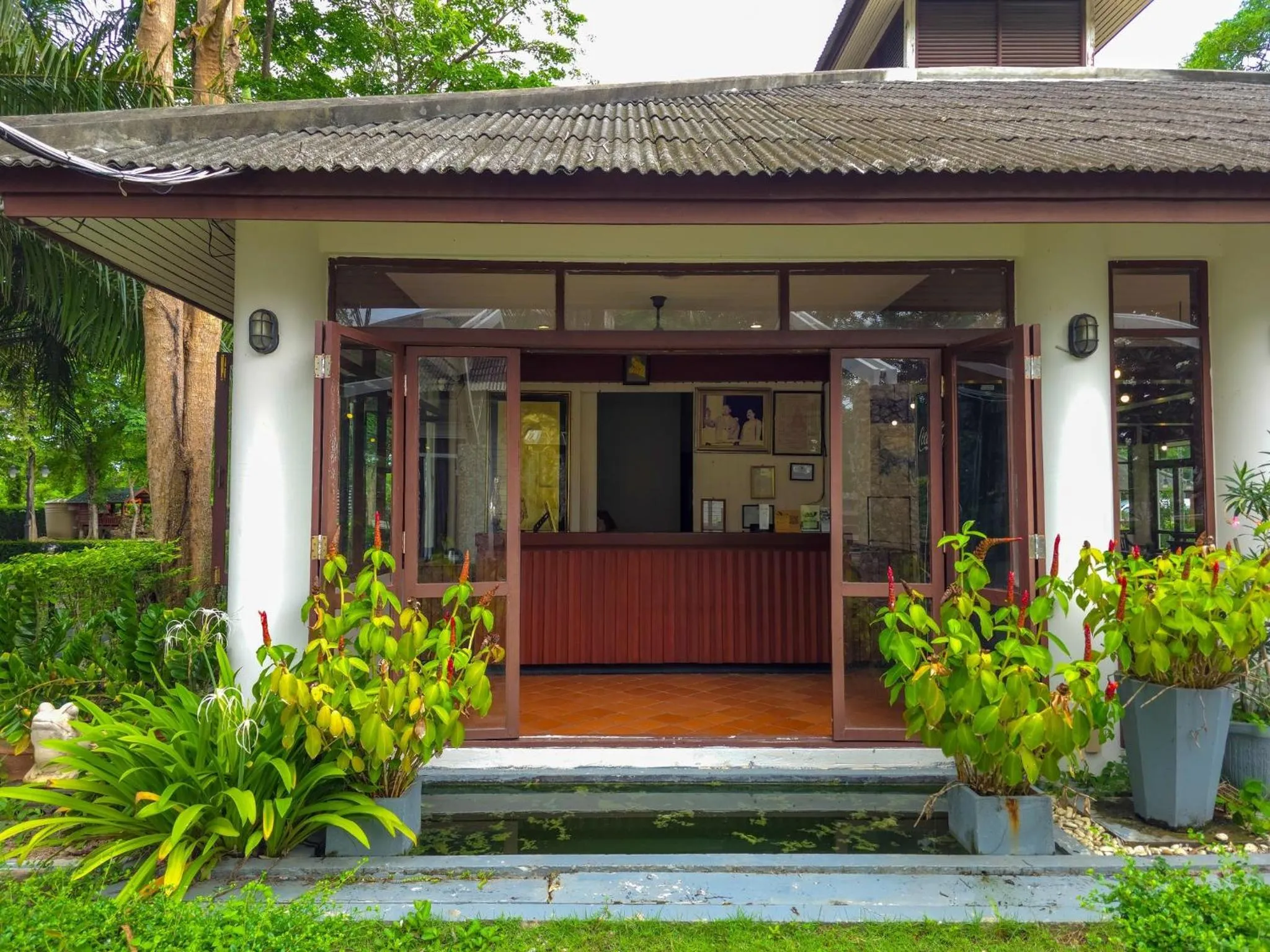 Lobby or reception in Baan Tai Had Resort