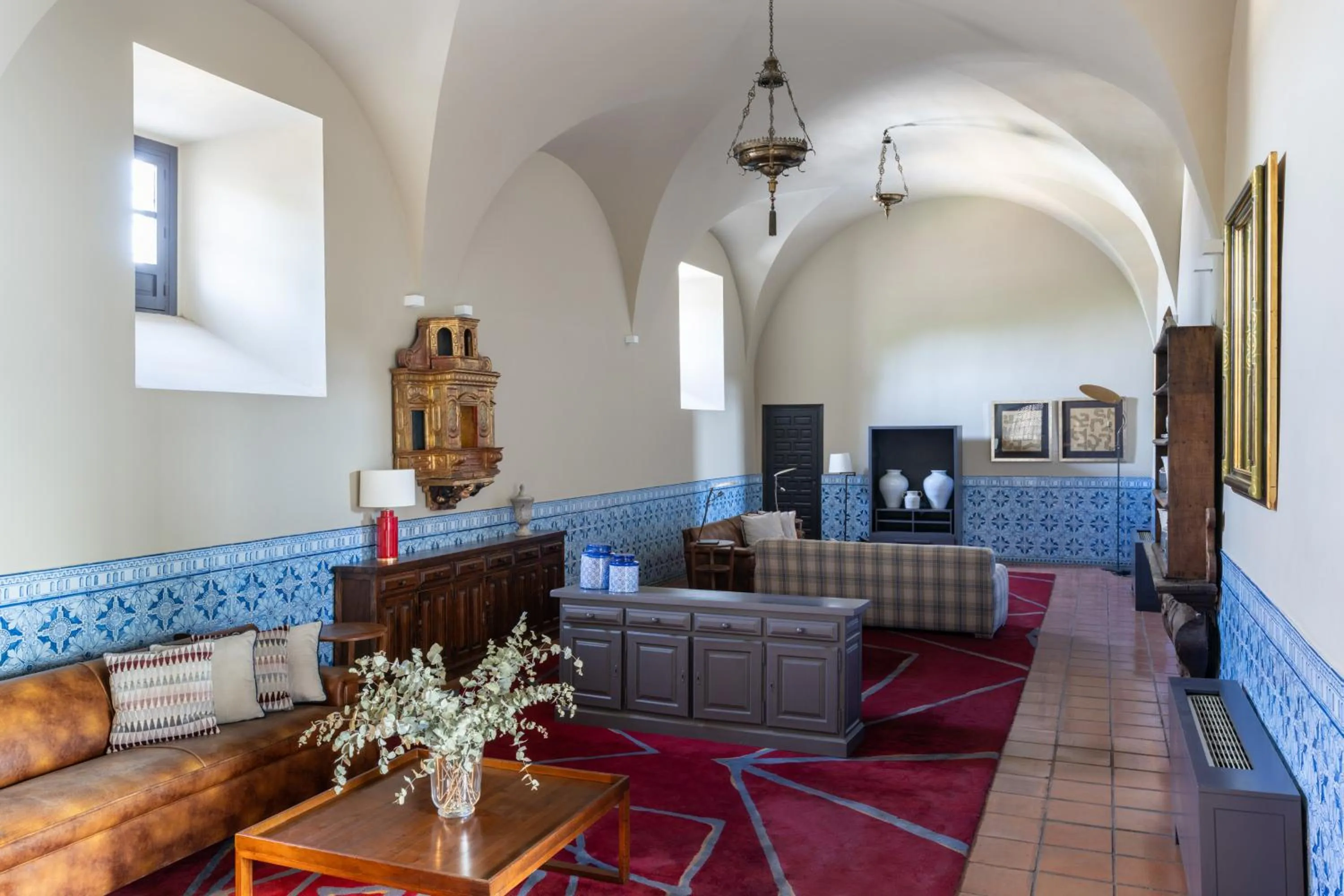 Seating area in Parador de Trujillo