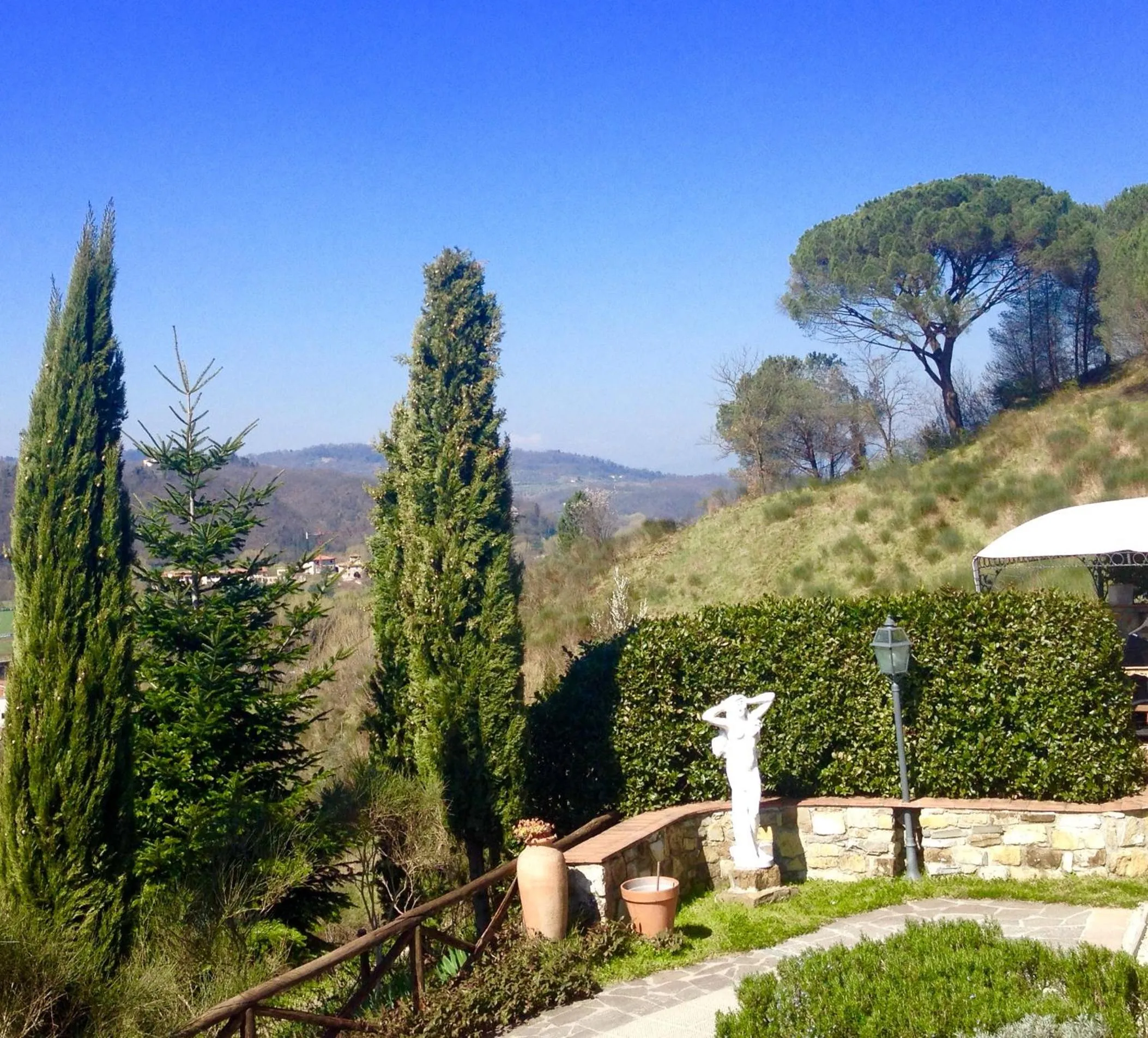 Natural landscape in B&B Pino del Capitano