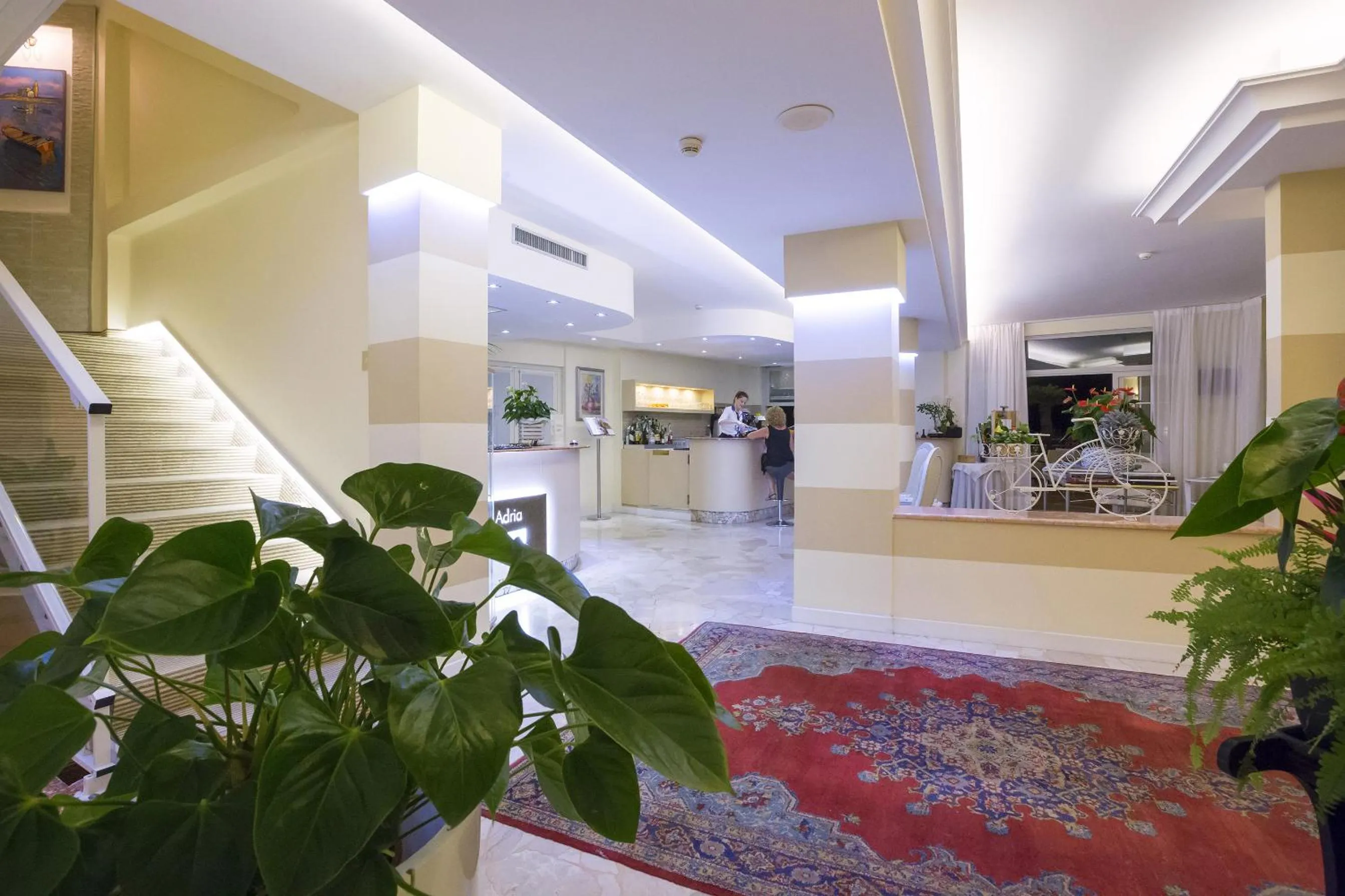Lobby or reception in Hotel Adria sul Mare