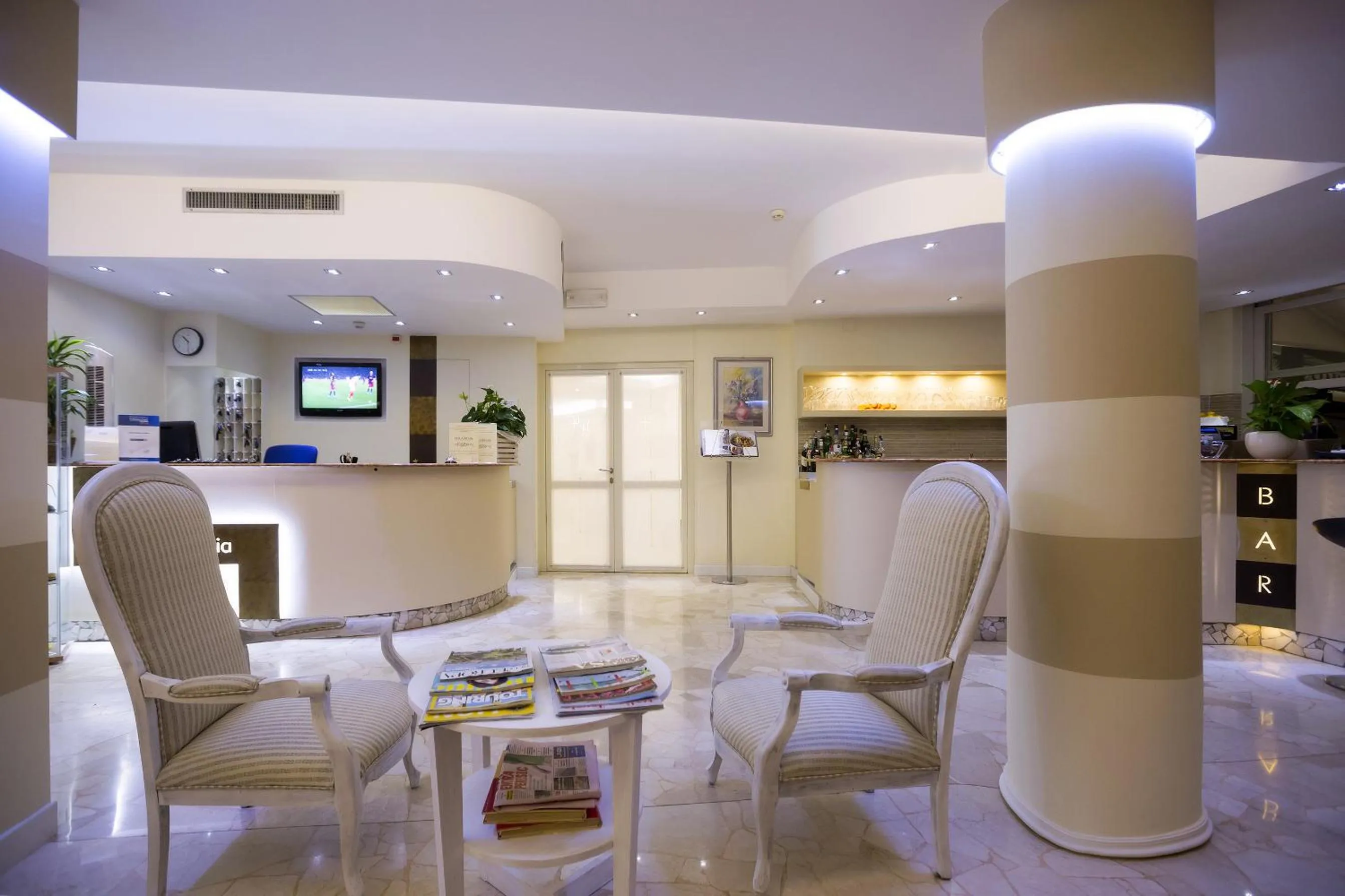 Lobby or reception in Hotel Adria sul Mare