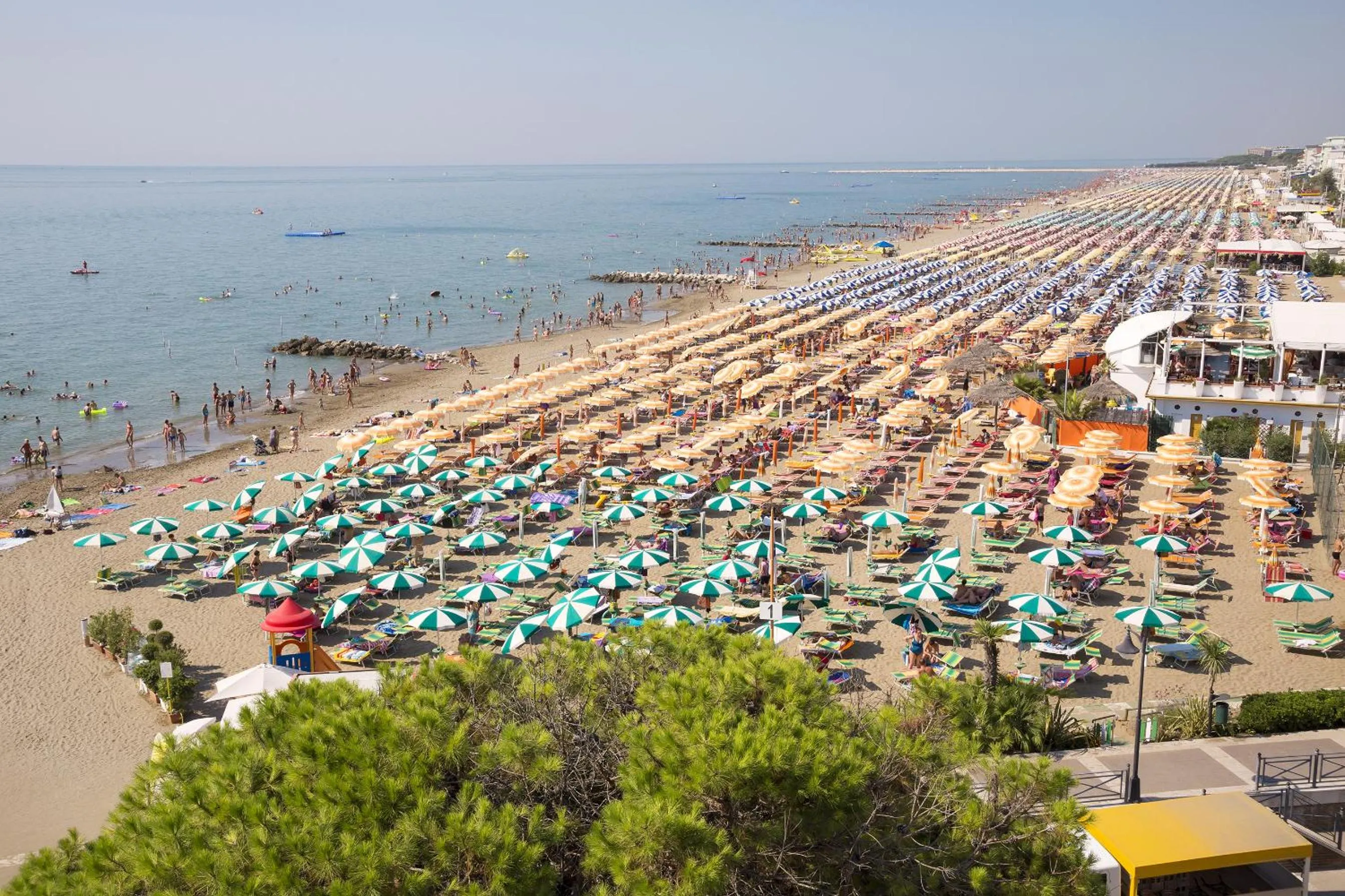 Bird's eye view in Hotel Adria sul Mare