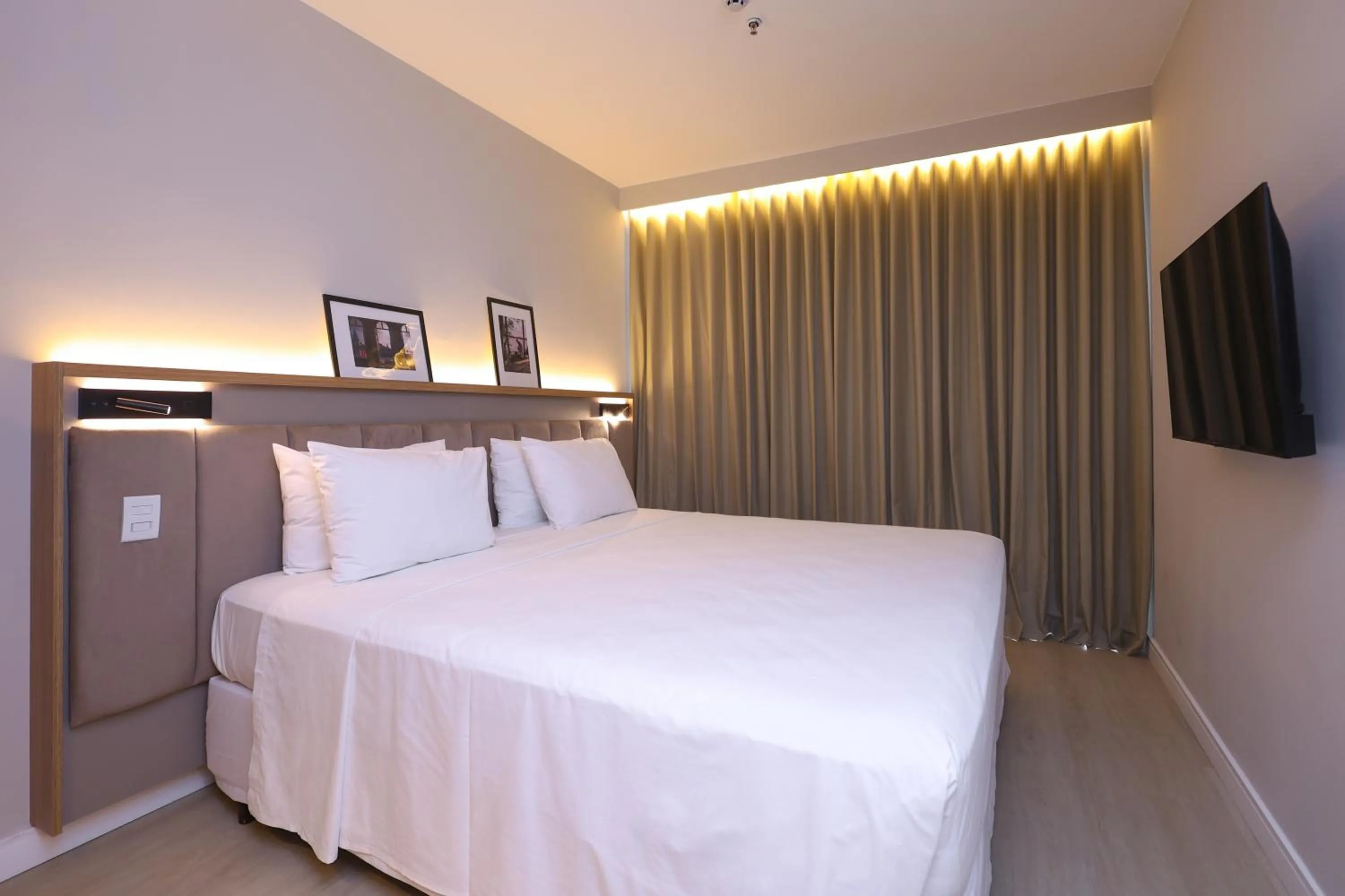 Bed in Transamerica Executive Belém Aeroporto