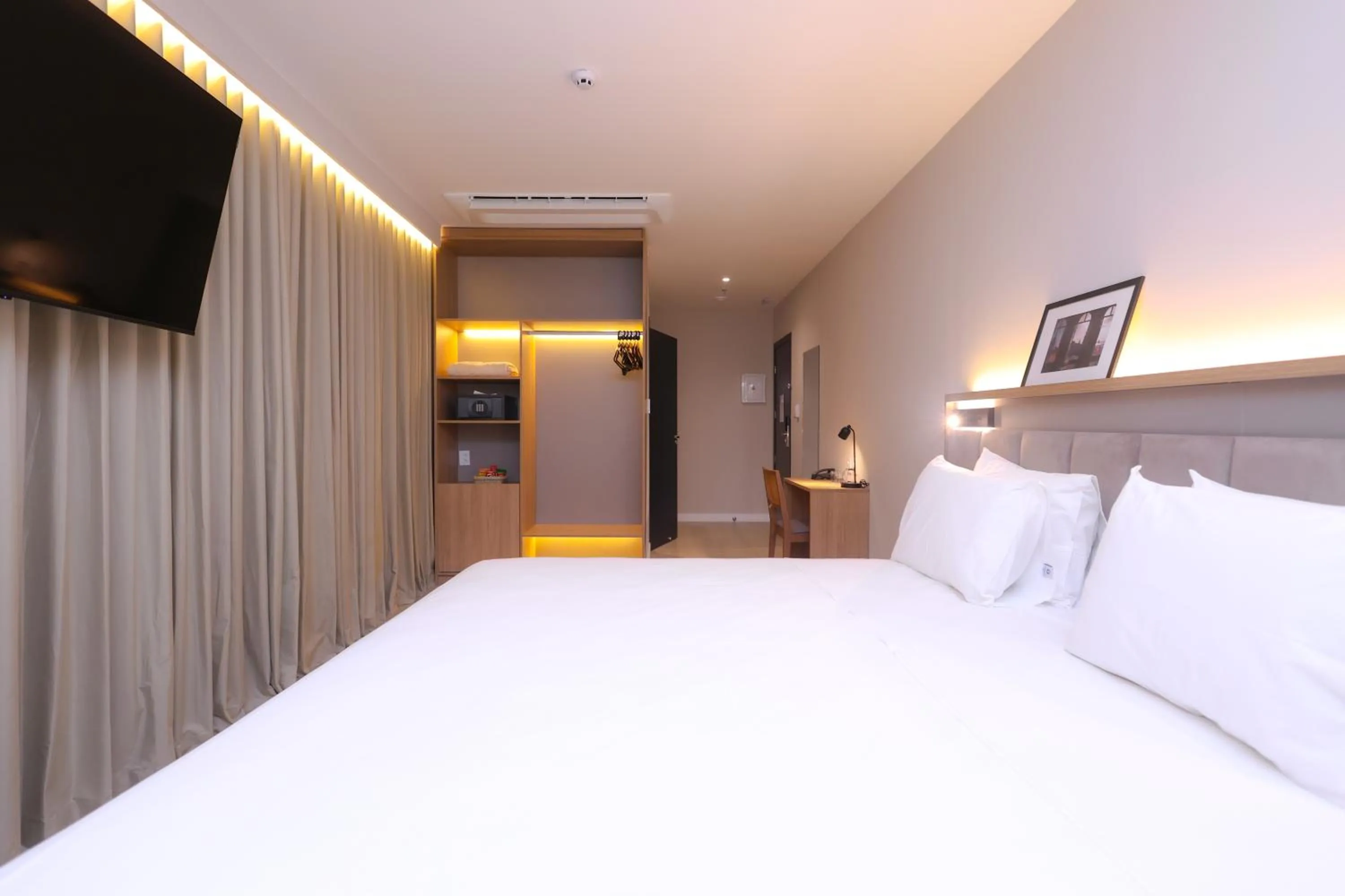 Bed in Transamerica Executive Belém Aeroporto