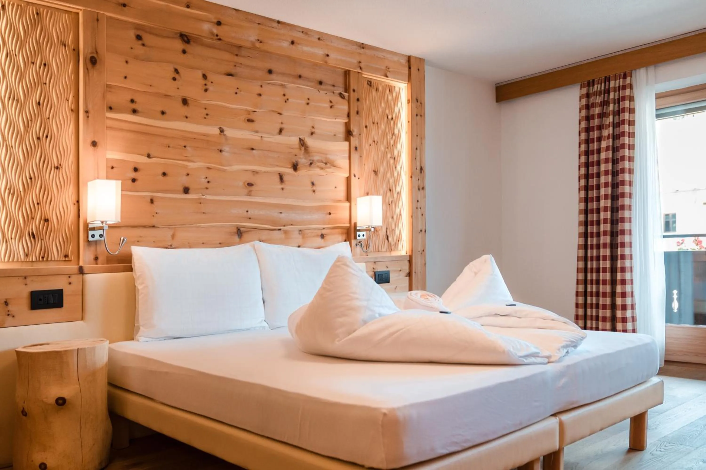 Photo of the whole room, Bed in Hotel Pütia