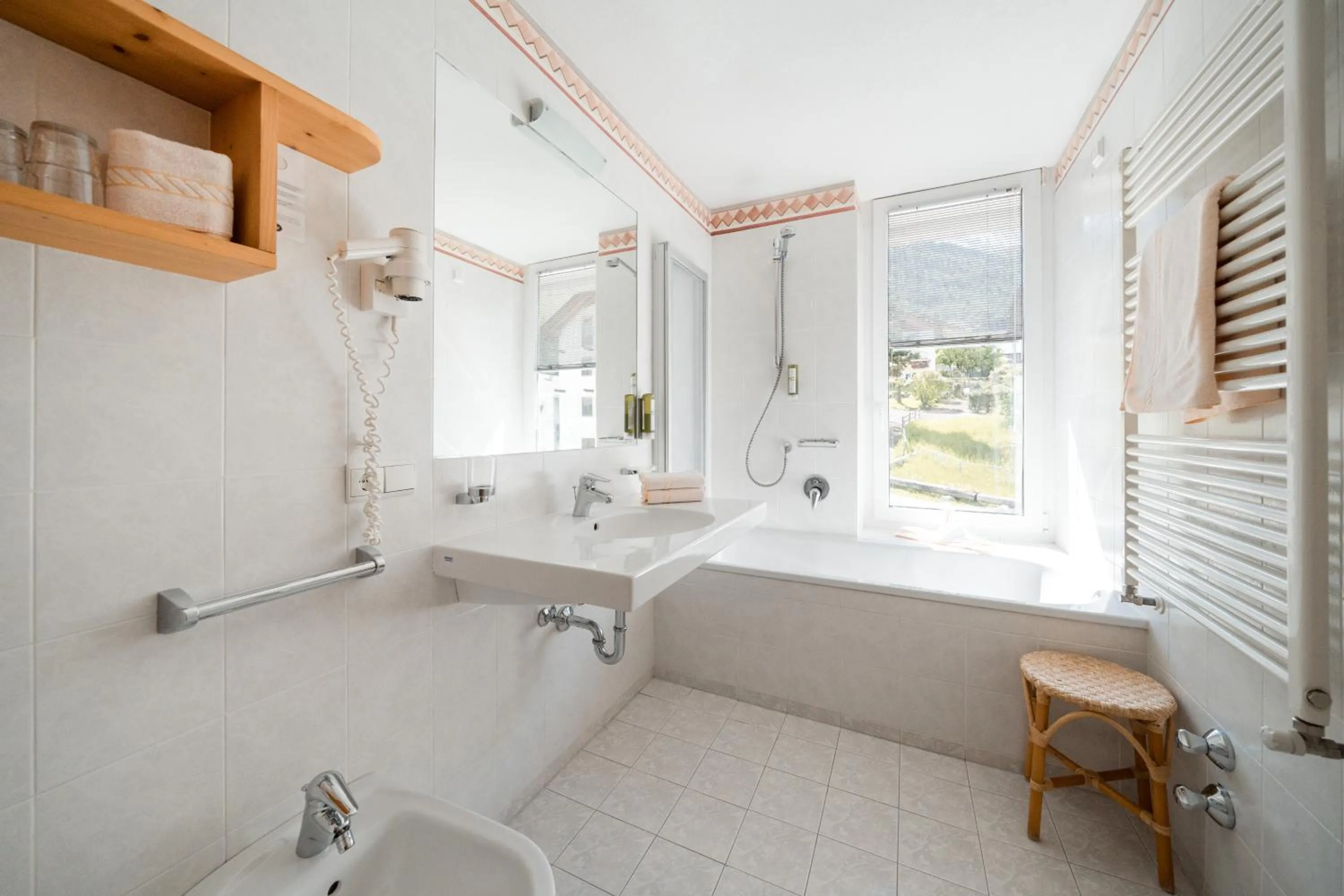 Toilet in Hotel Pütia