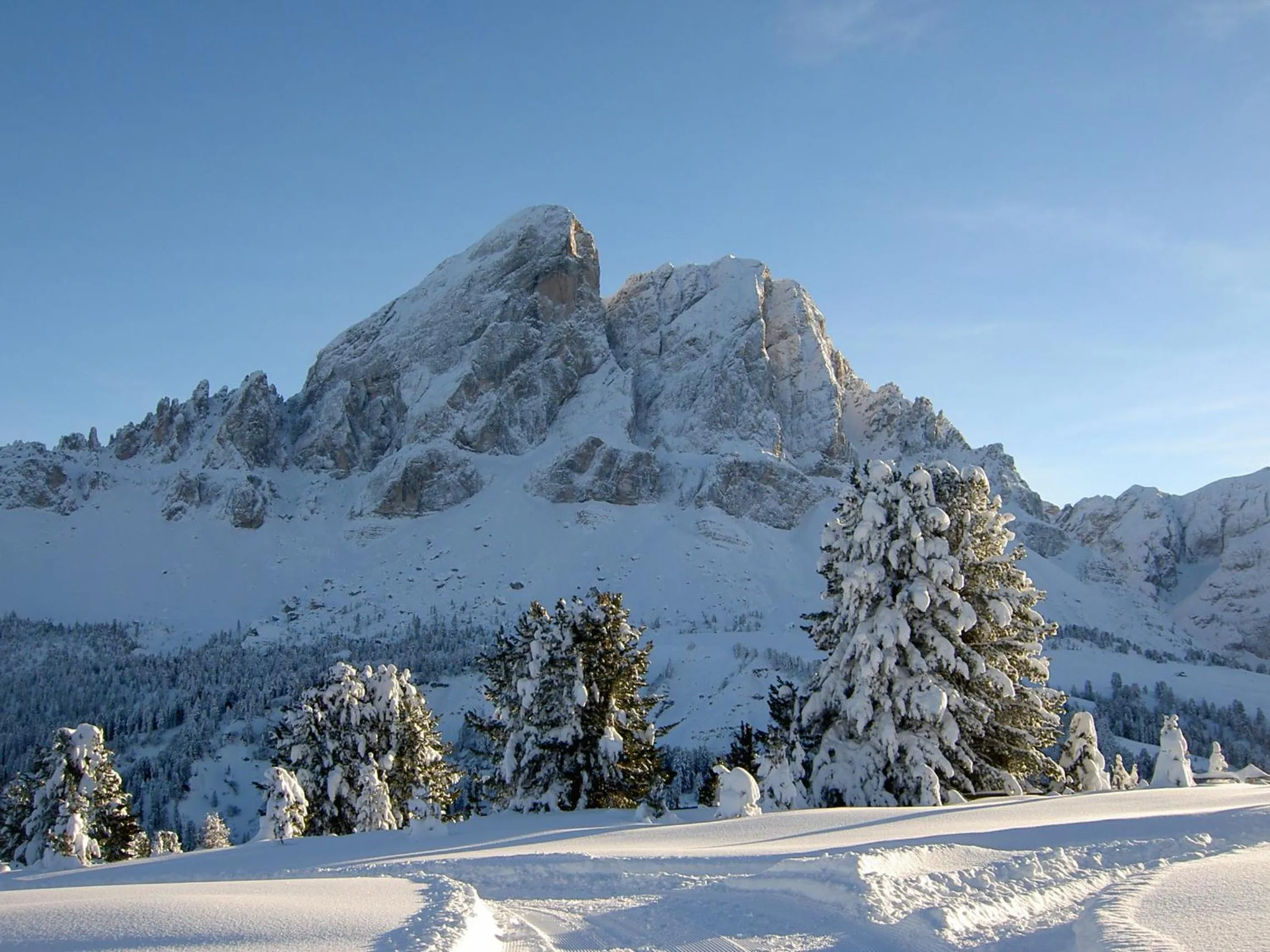 Natural landscape in Hotel Pütia