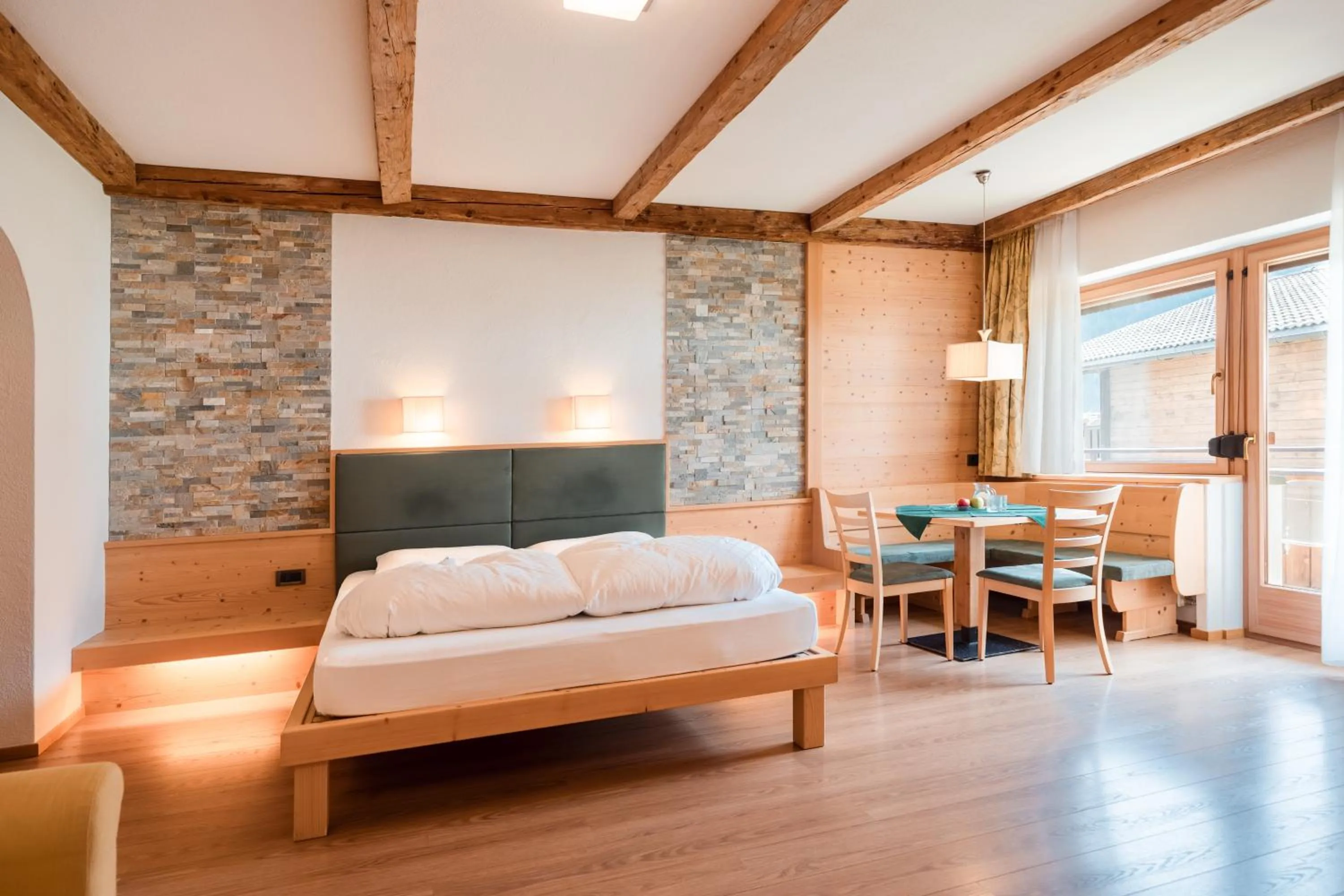 Bedroom, Bed in Hotel Pütia