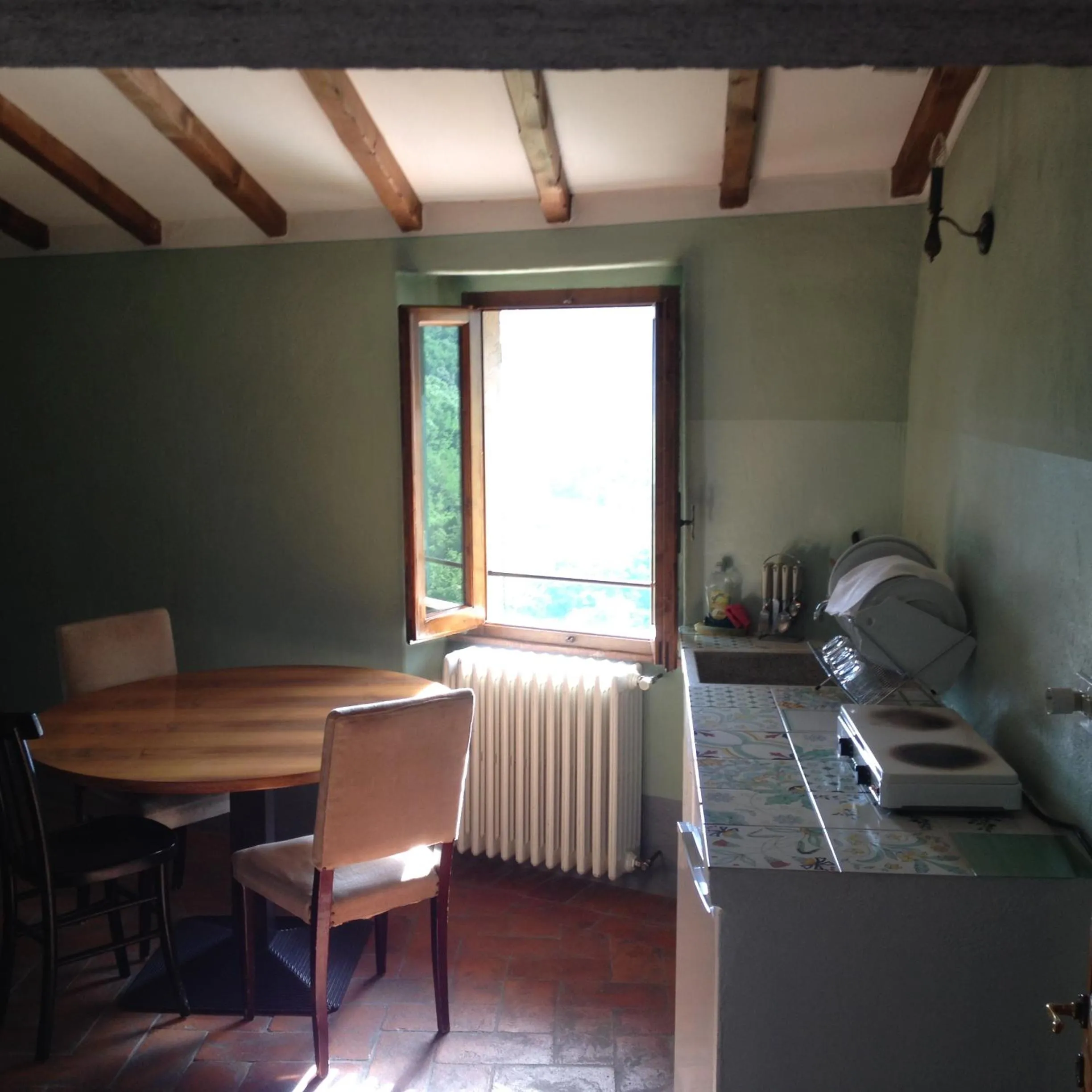 Kitchen or kitchenette in antica casa "le rondini"