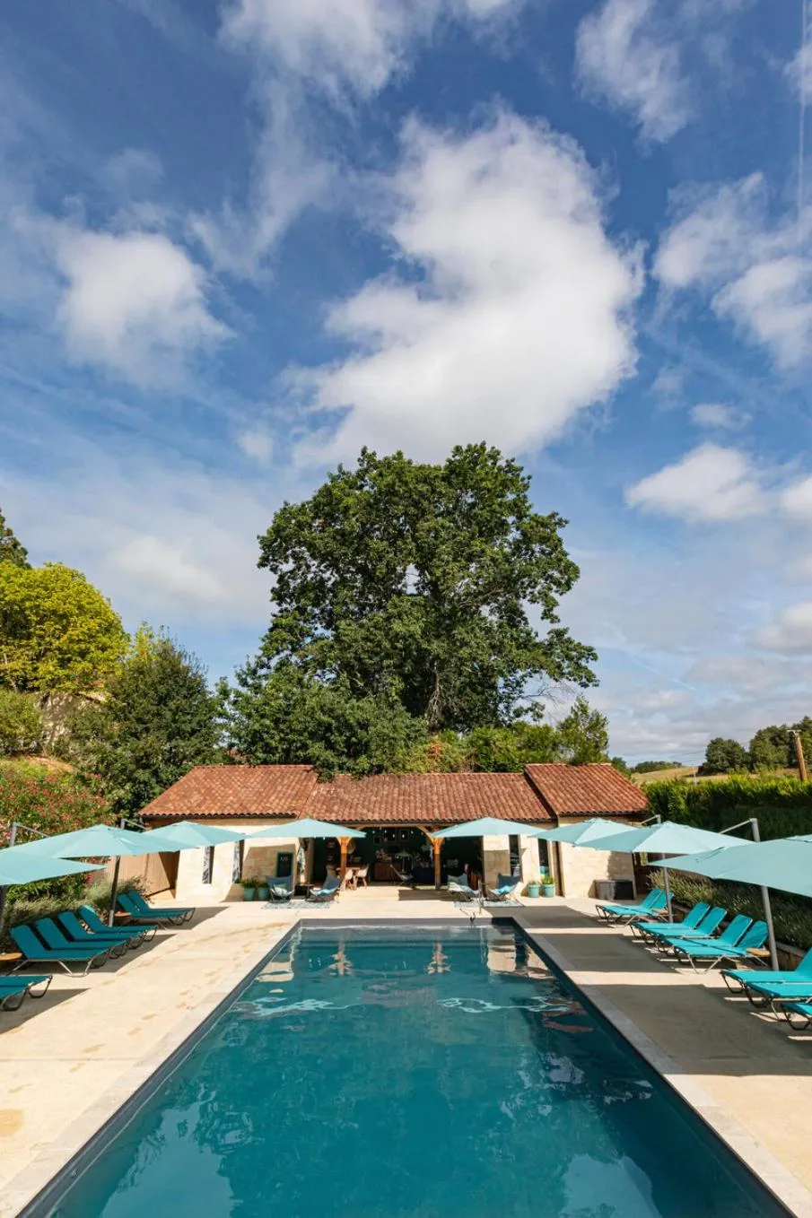 Swimming pool in Lo Petit Cretsou