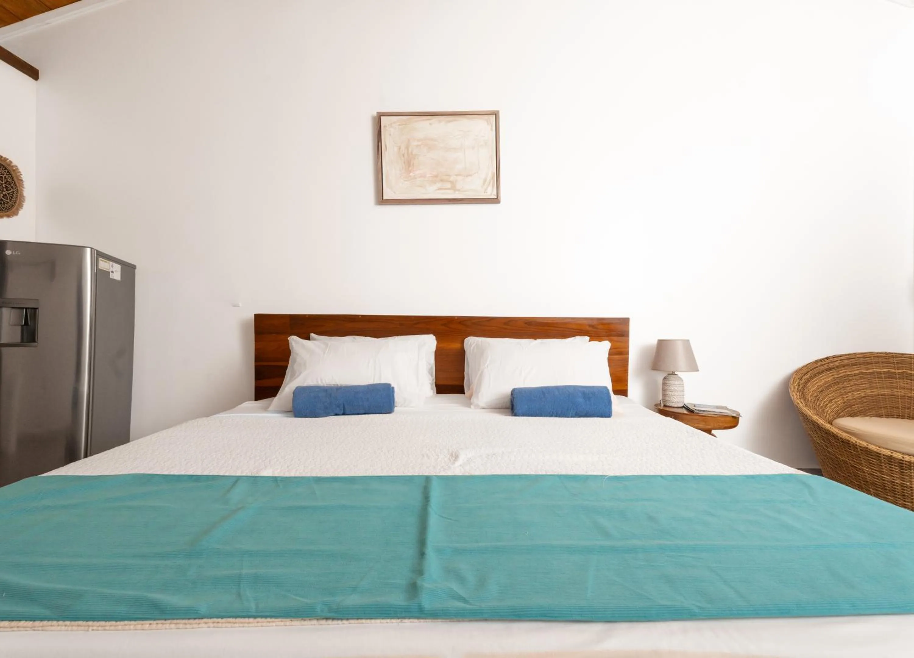 Bed in Camp Bay Lodge