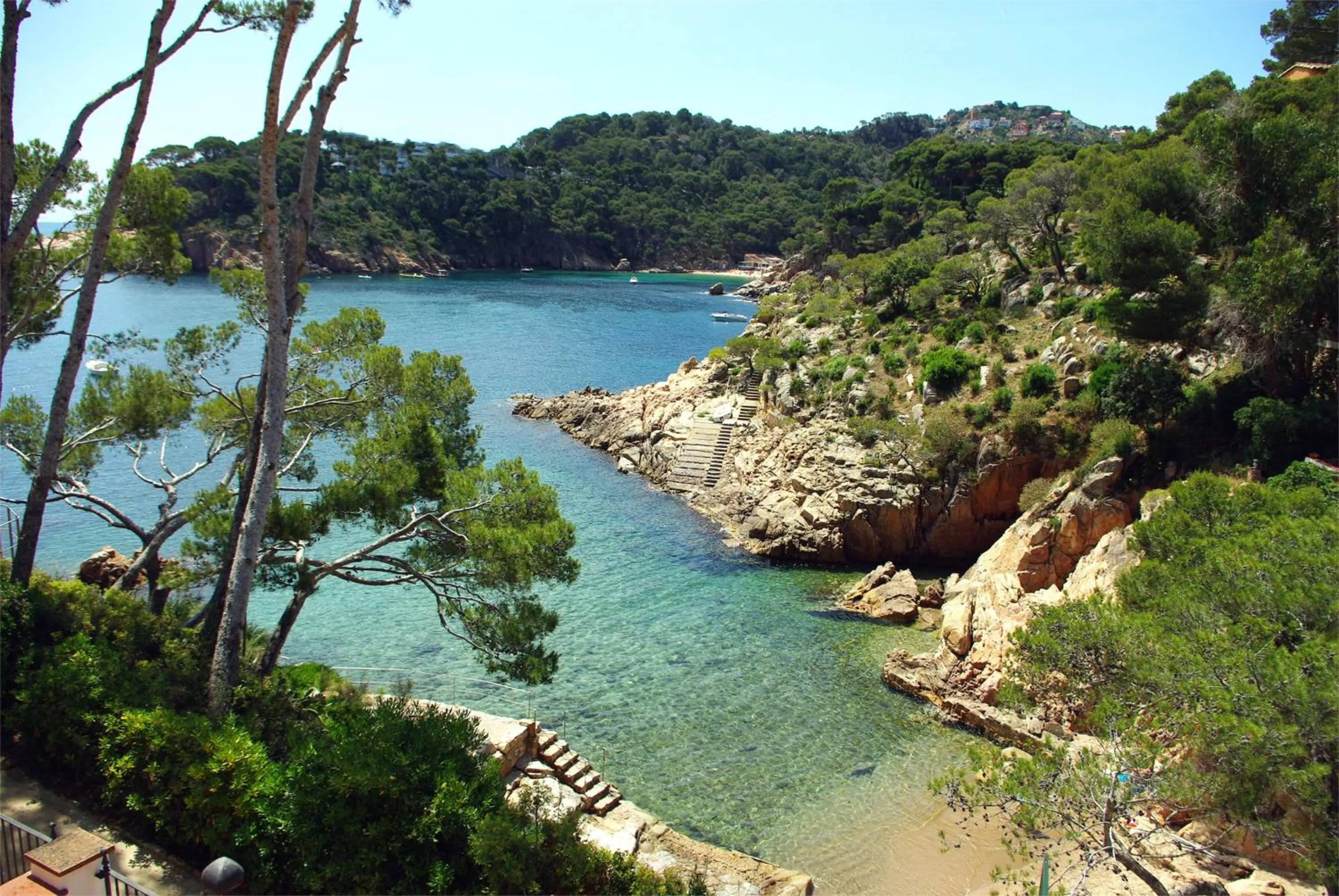 Natural landscape in Hotel Aigua Blava