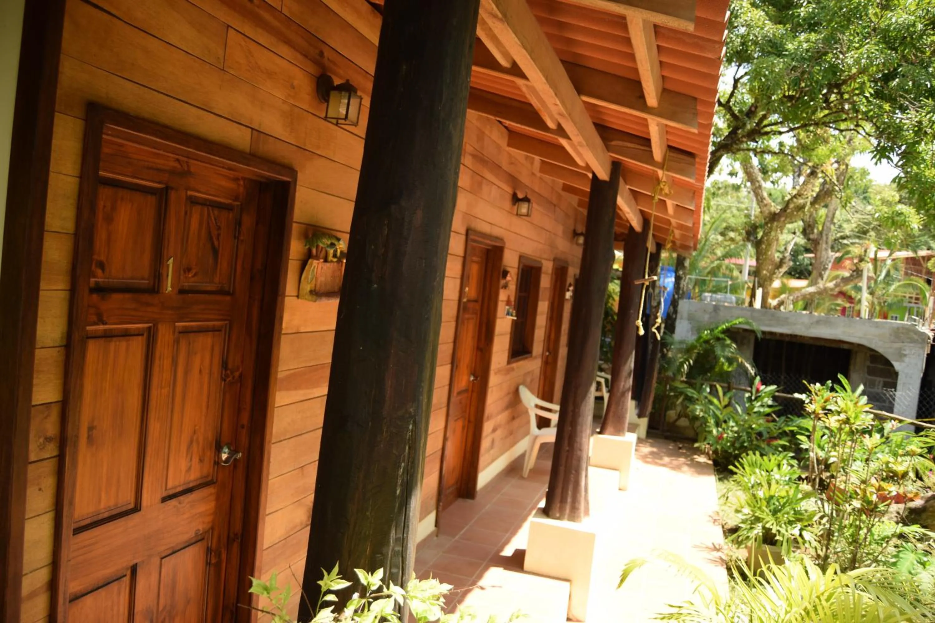 Balcony/Terrace in Hotel y Restaurante Mama Ines