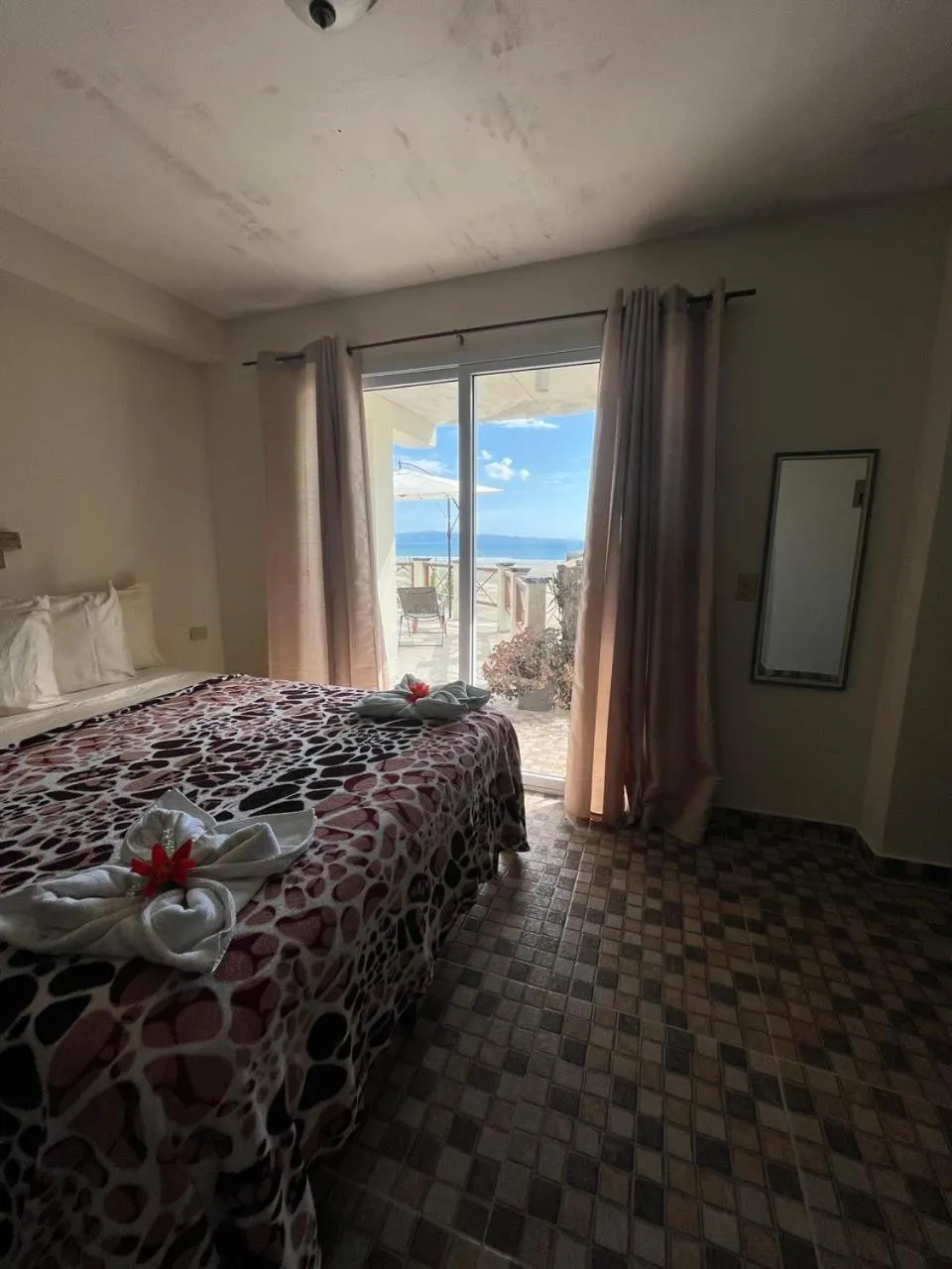 Bed in Hotel y Restaurante Mama Ines