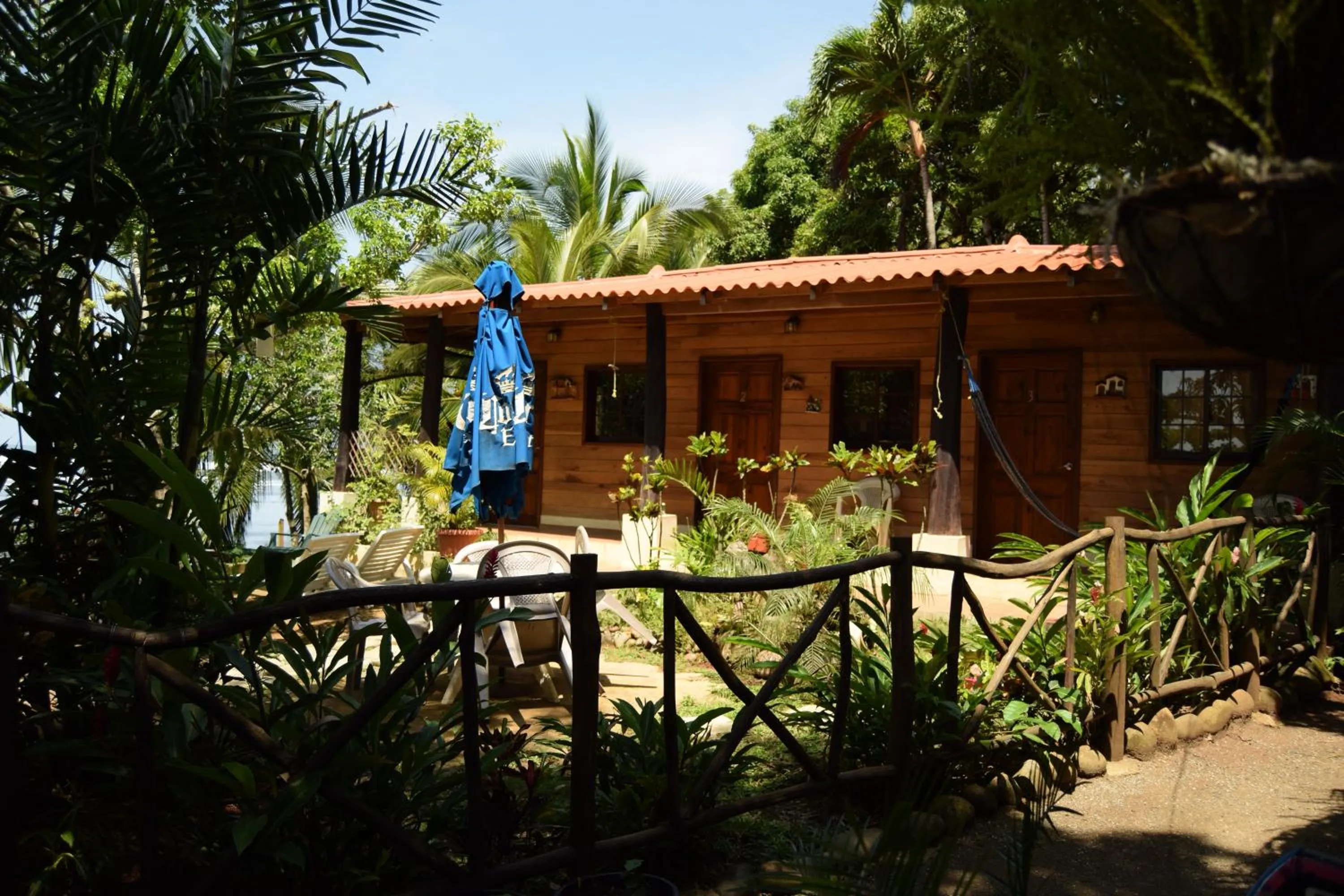 Patio in Hotel y Restaurante Mama Ines