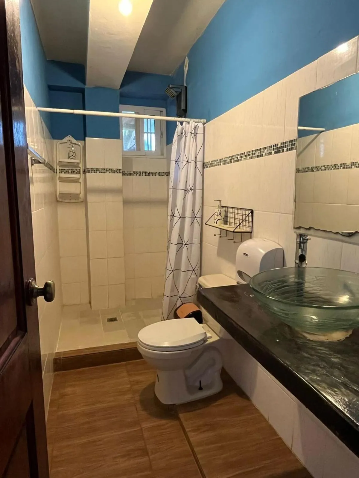 Shower in Hotel y Restaurante Mama Ines