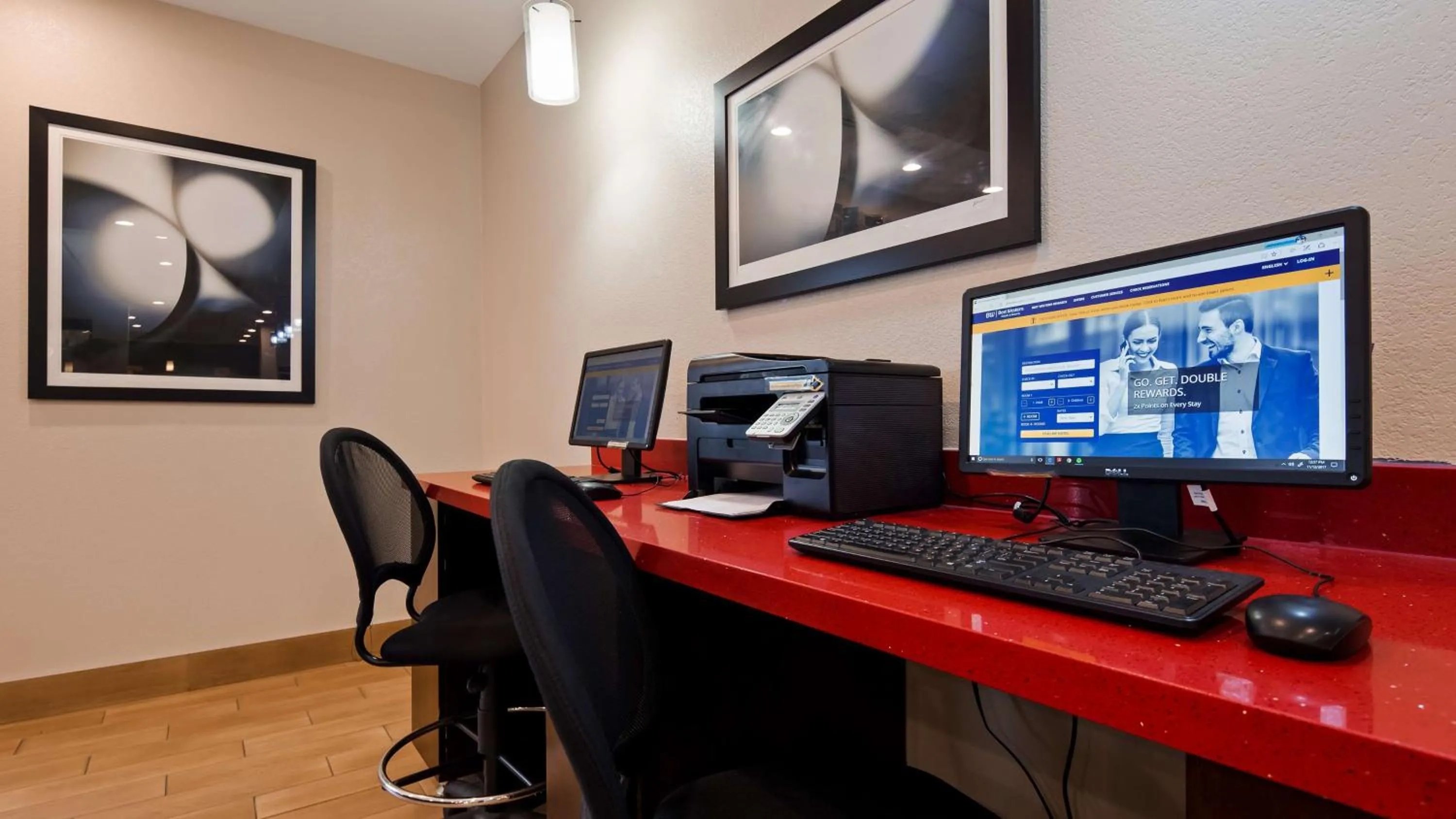 On site in Best Western Plus Sunrise Inn