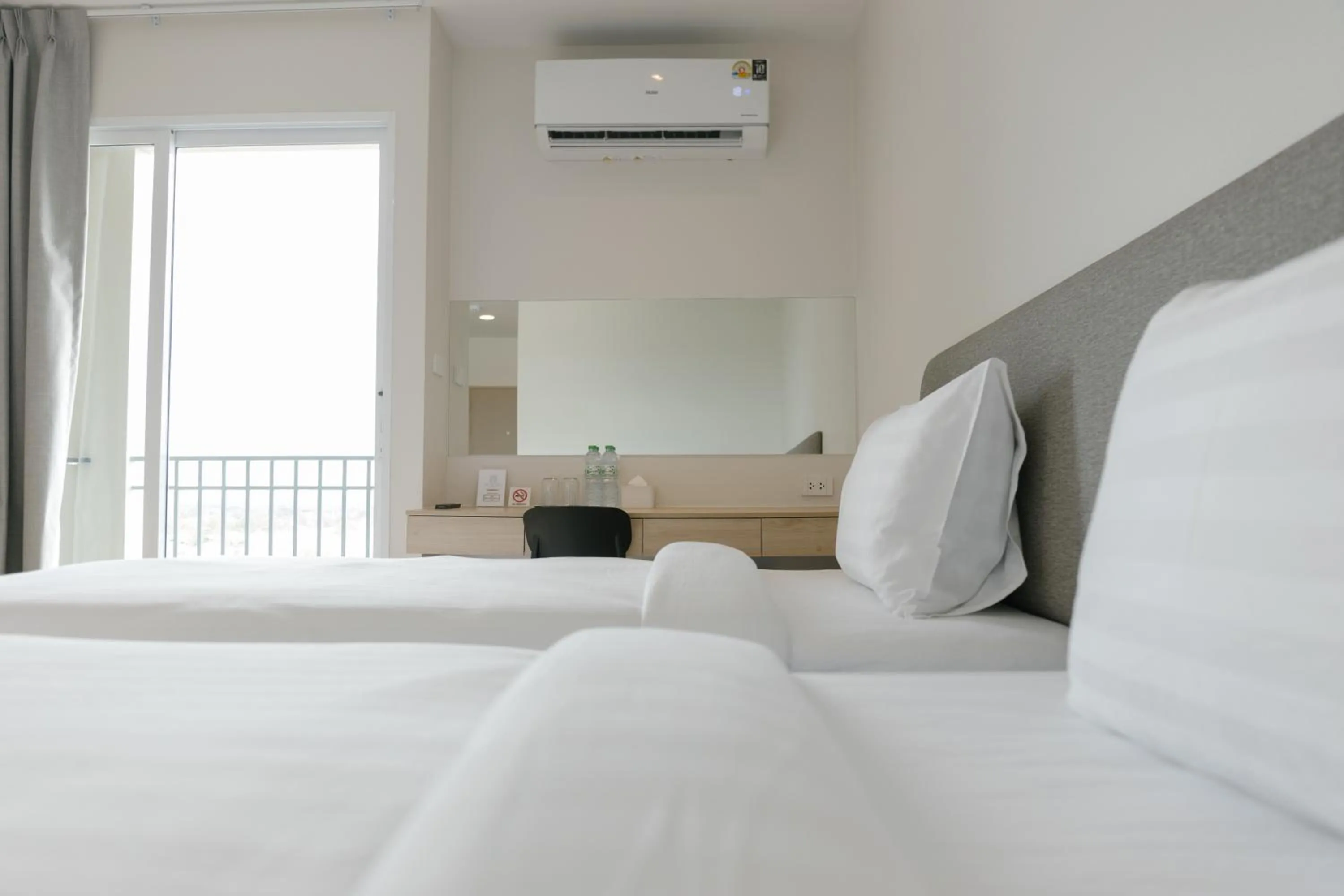 Bed in My Hotel Kanchanaburi