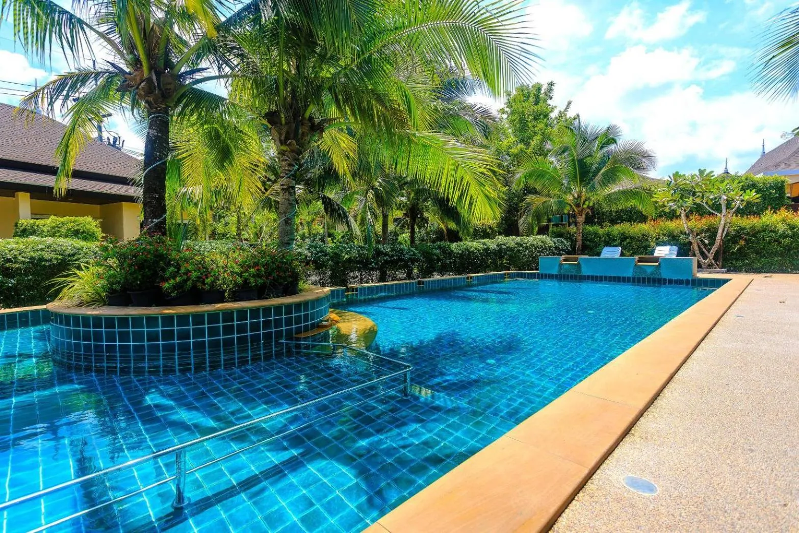 Pool view in Aonang Oscar Pool Villas - Free Shuttle to Aonang Beach -shared pool - private pool