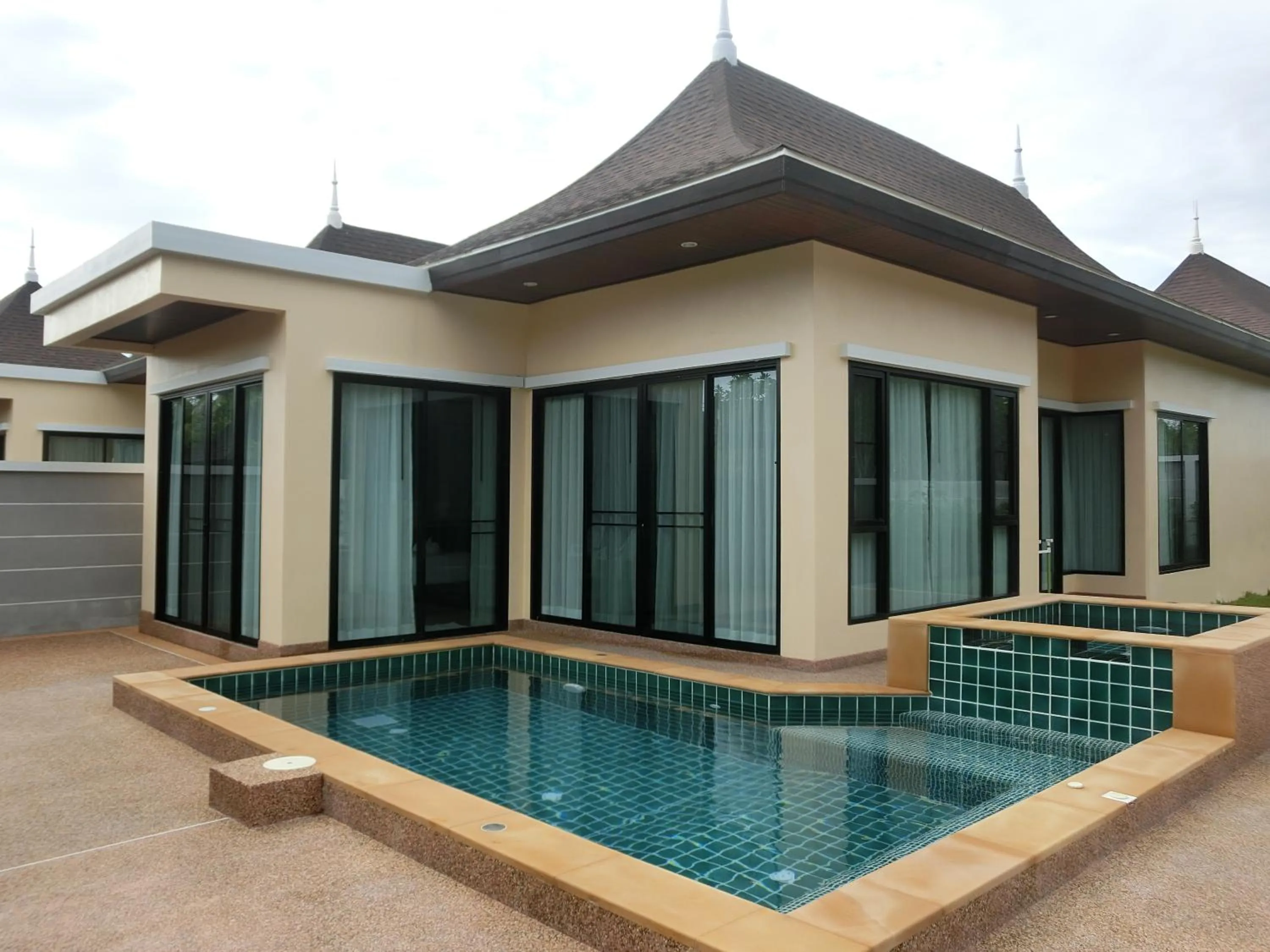 Pool view in Aonang Oscar Pool Villas - Free Shuttle to Aonang Beach -shared pool - private pool