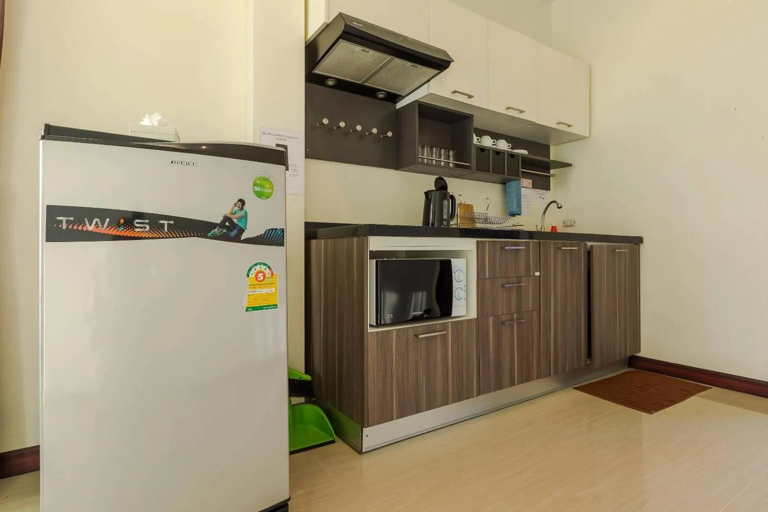 Kitchen or kitchenette in Aonang Oscar Pool Villas - Free Shuttle to Aonang Beach -shared pool - private pool