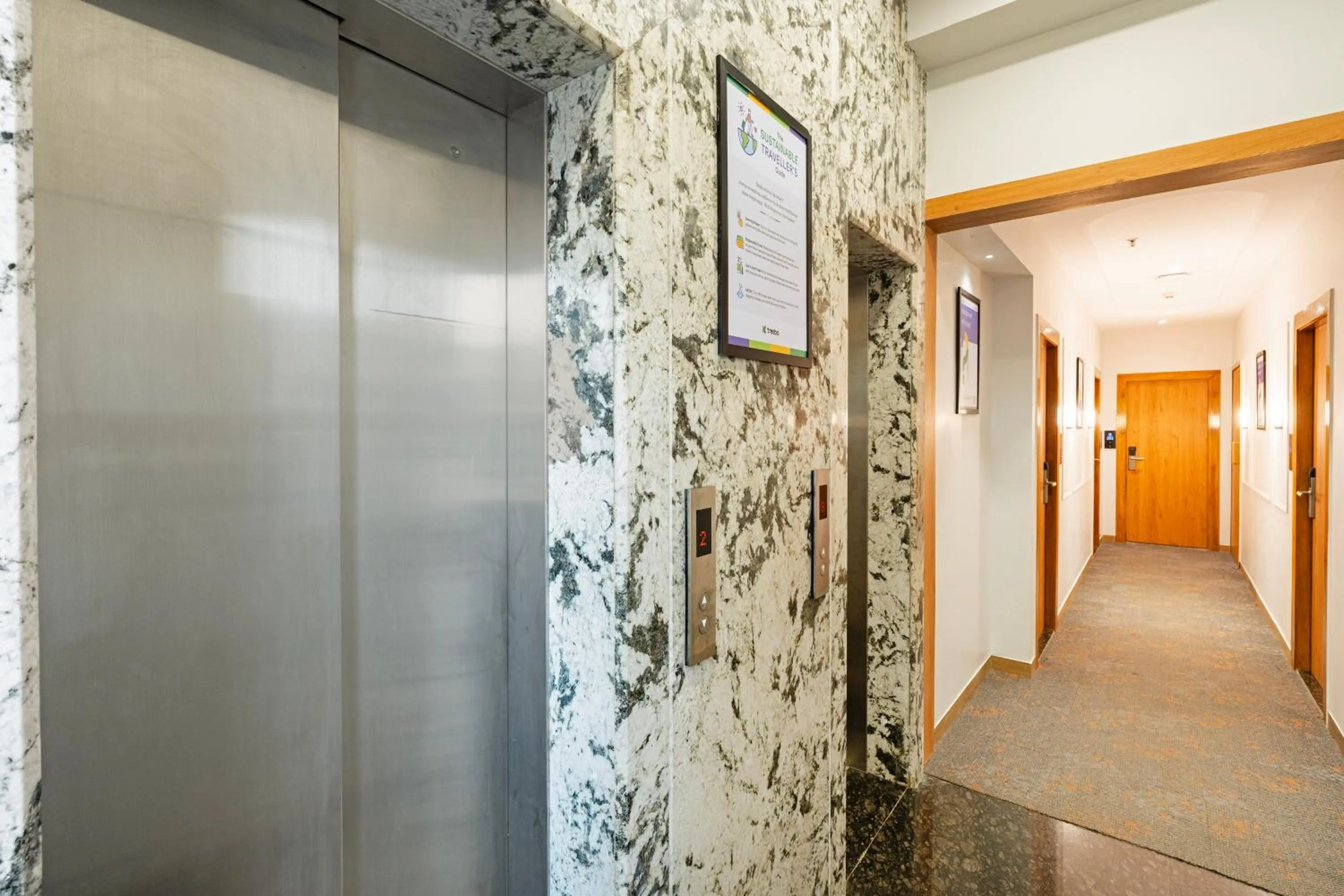 elevator in Treebo Alfa Suites