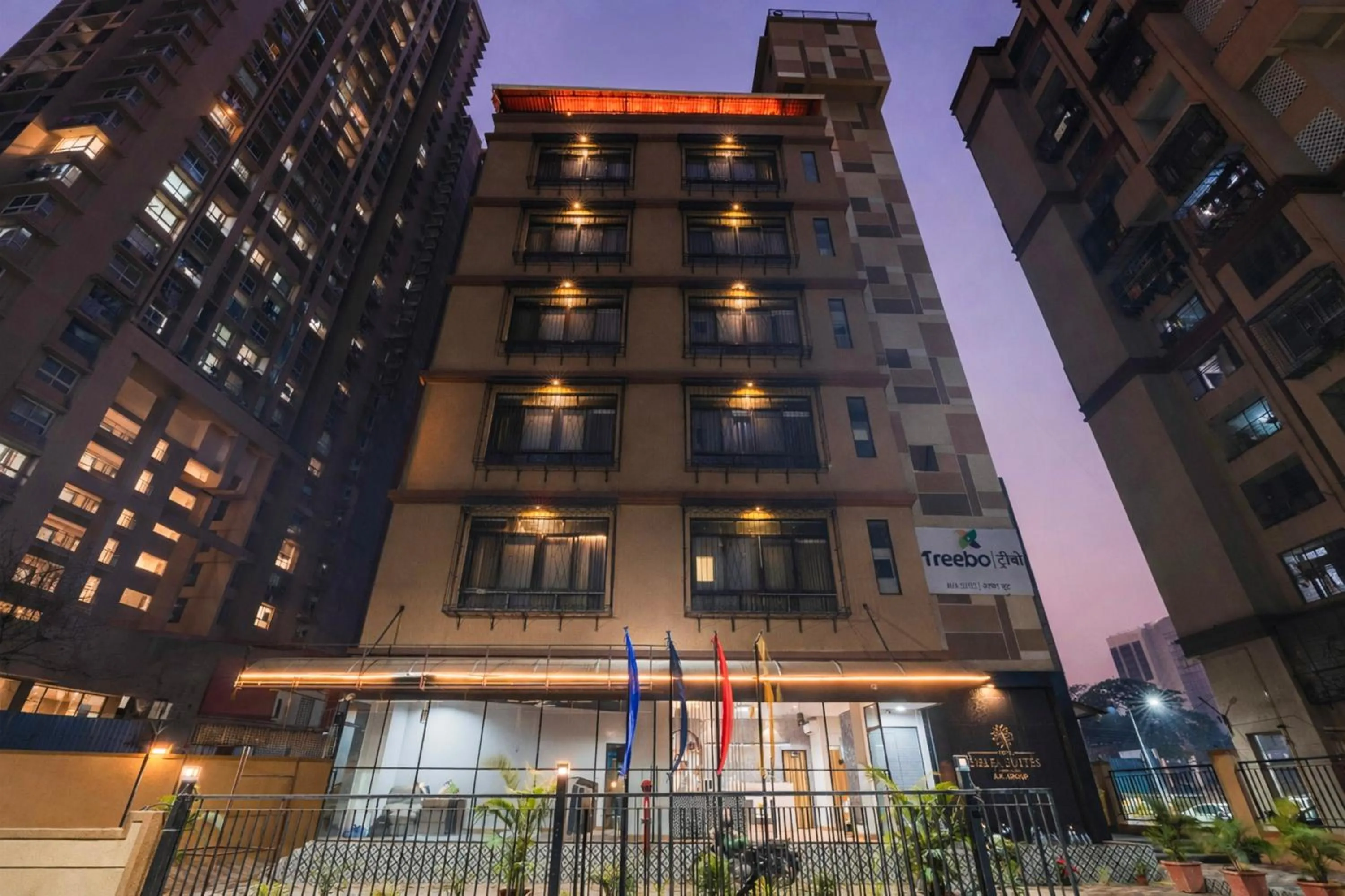 Property building in Treebo Alfa Suites