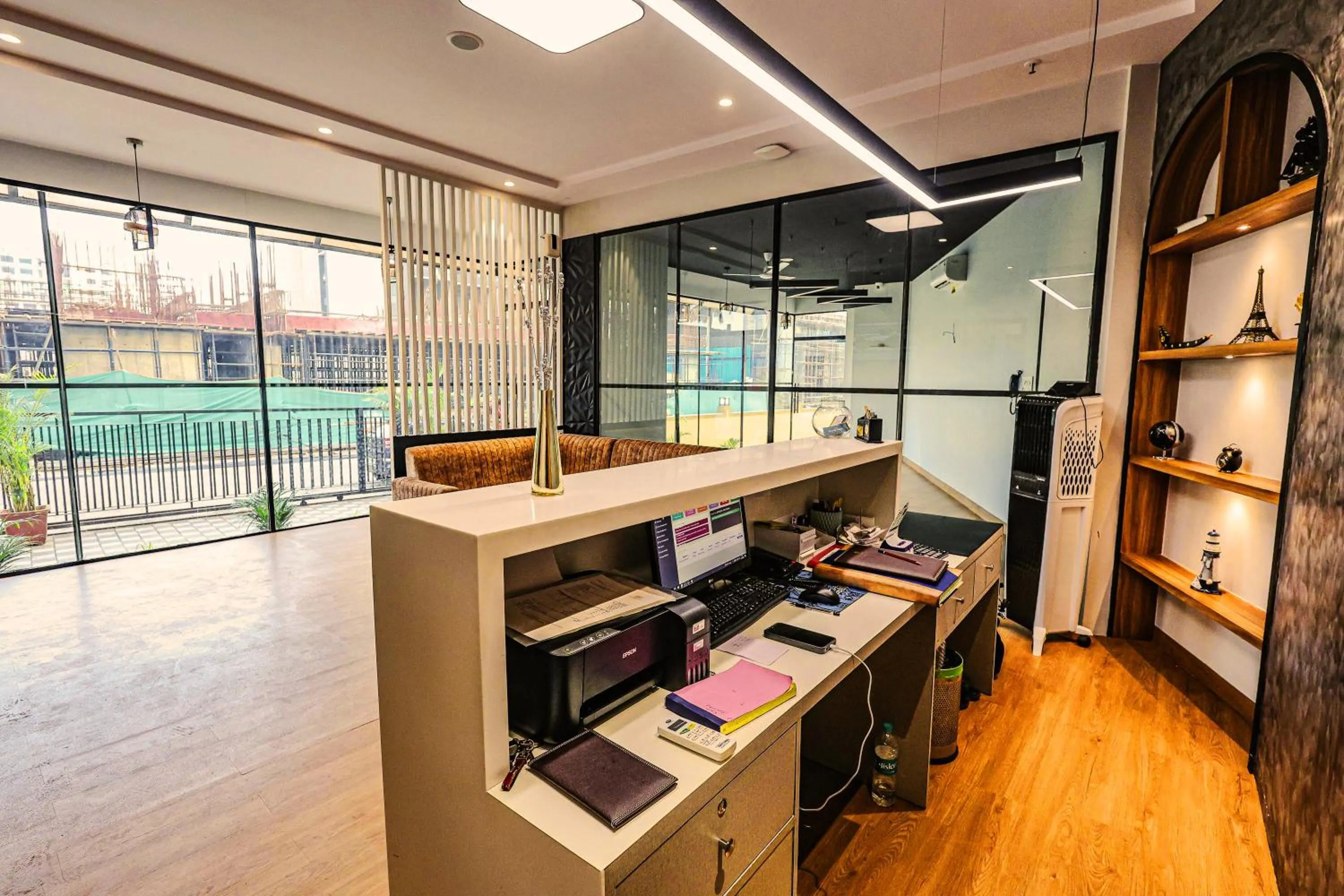 Lobby or reception in Hotel Alfa Suites