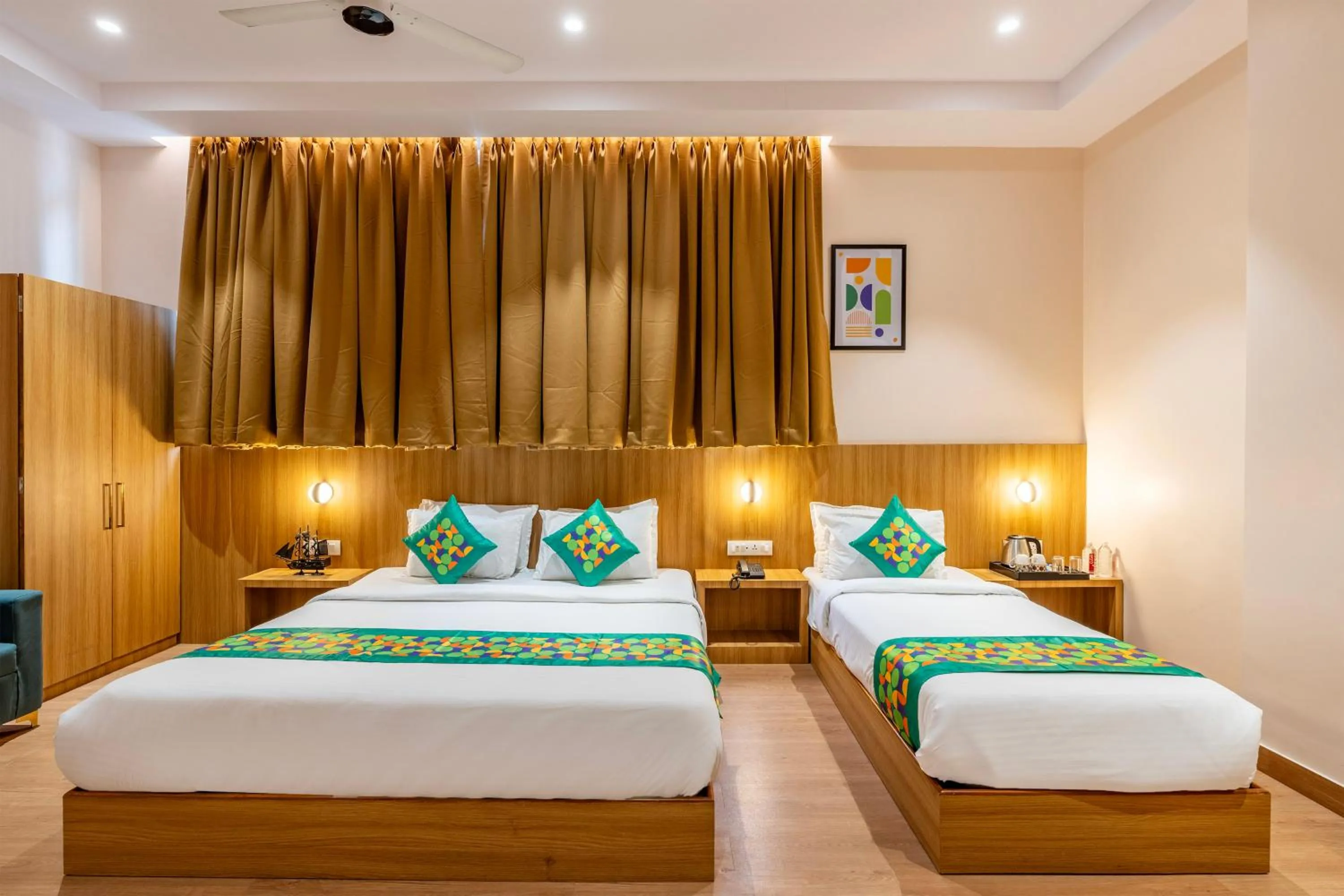 Bedroom, Bed in Treebo Alfa Suites