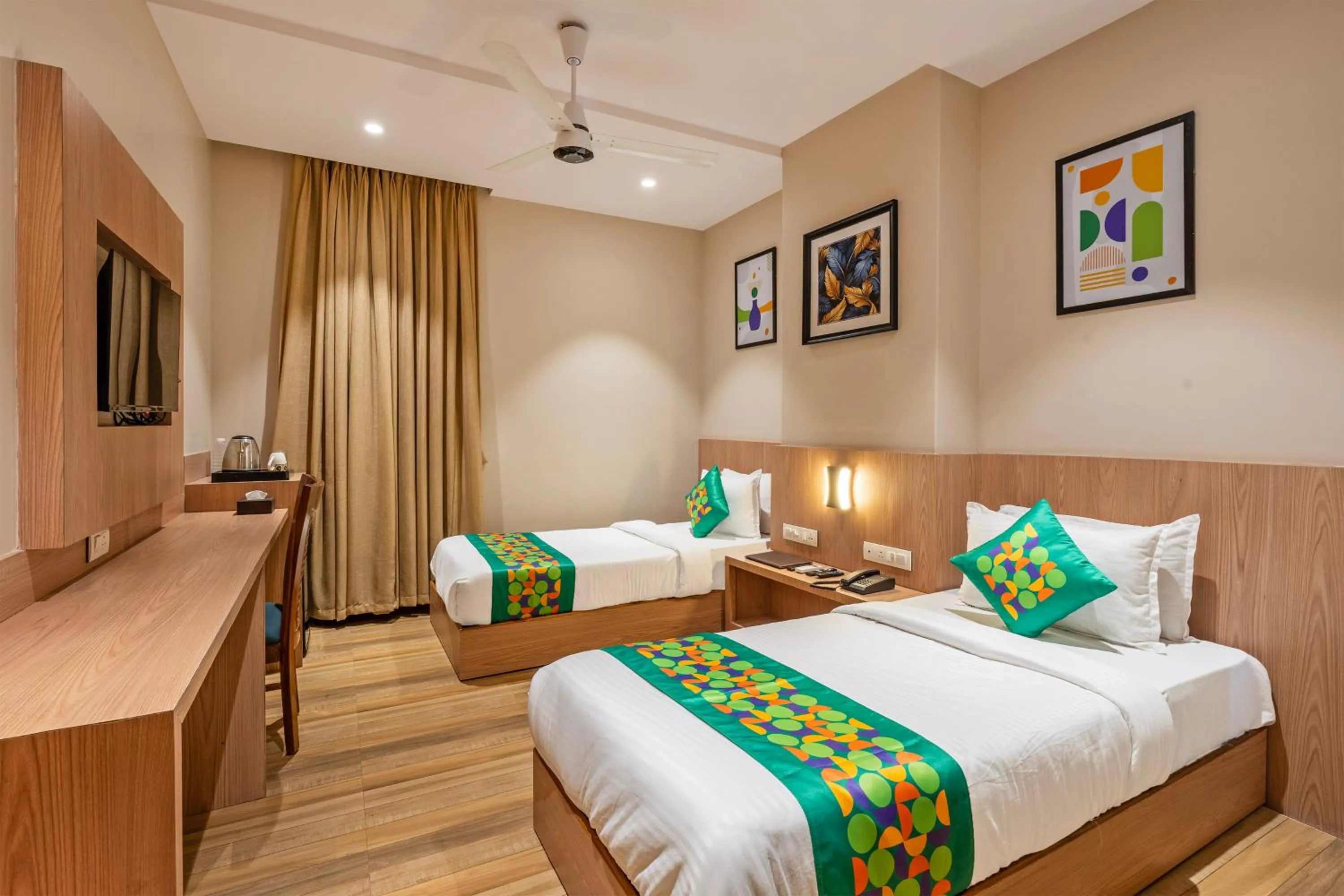 Bedroom, Bed in Treebo Alfa Suites