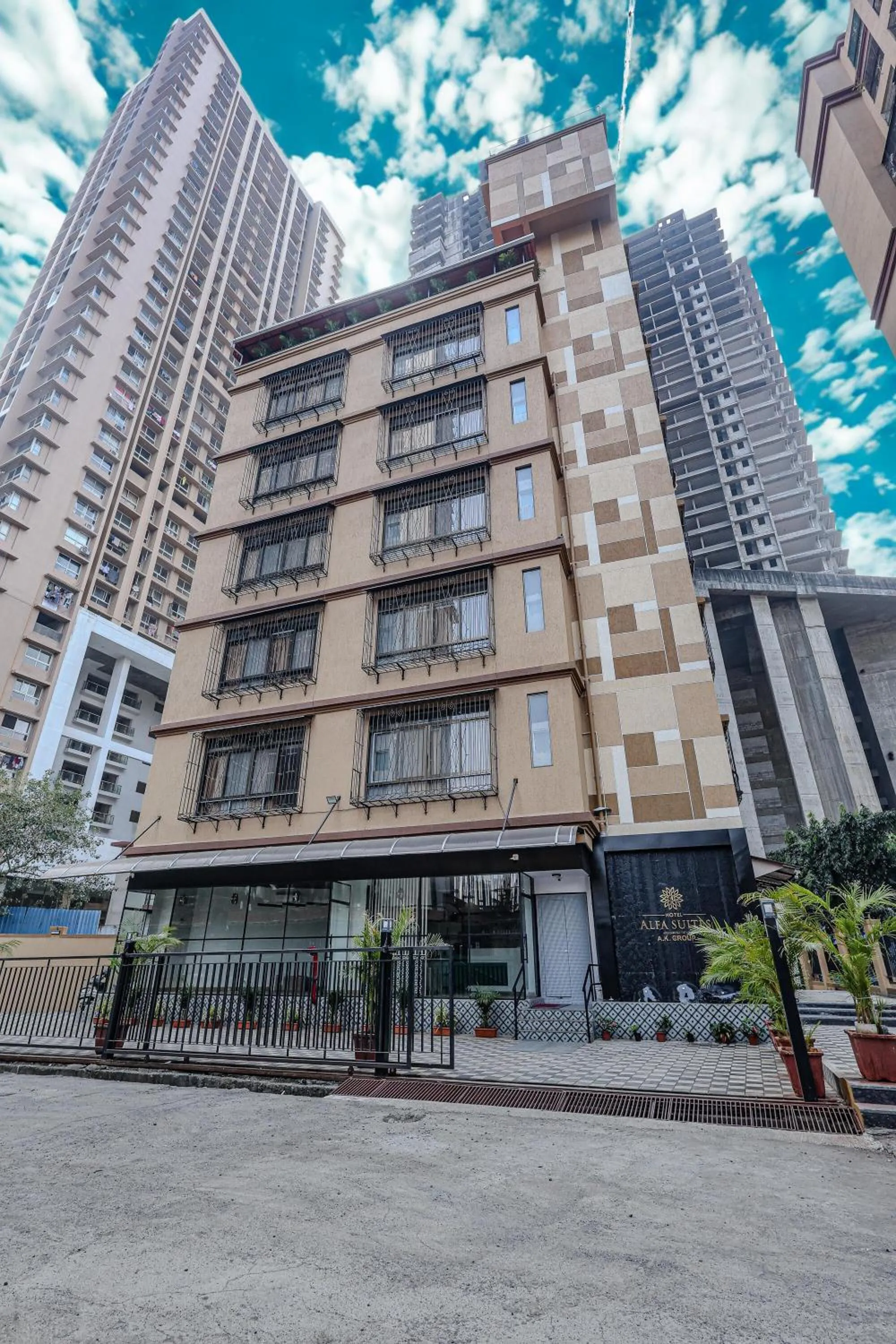 Property building in Hotel Alfa Suites