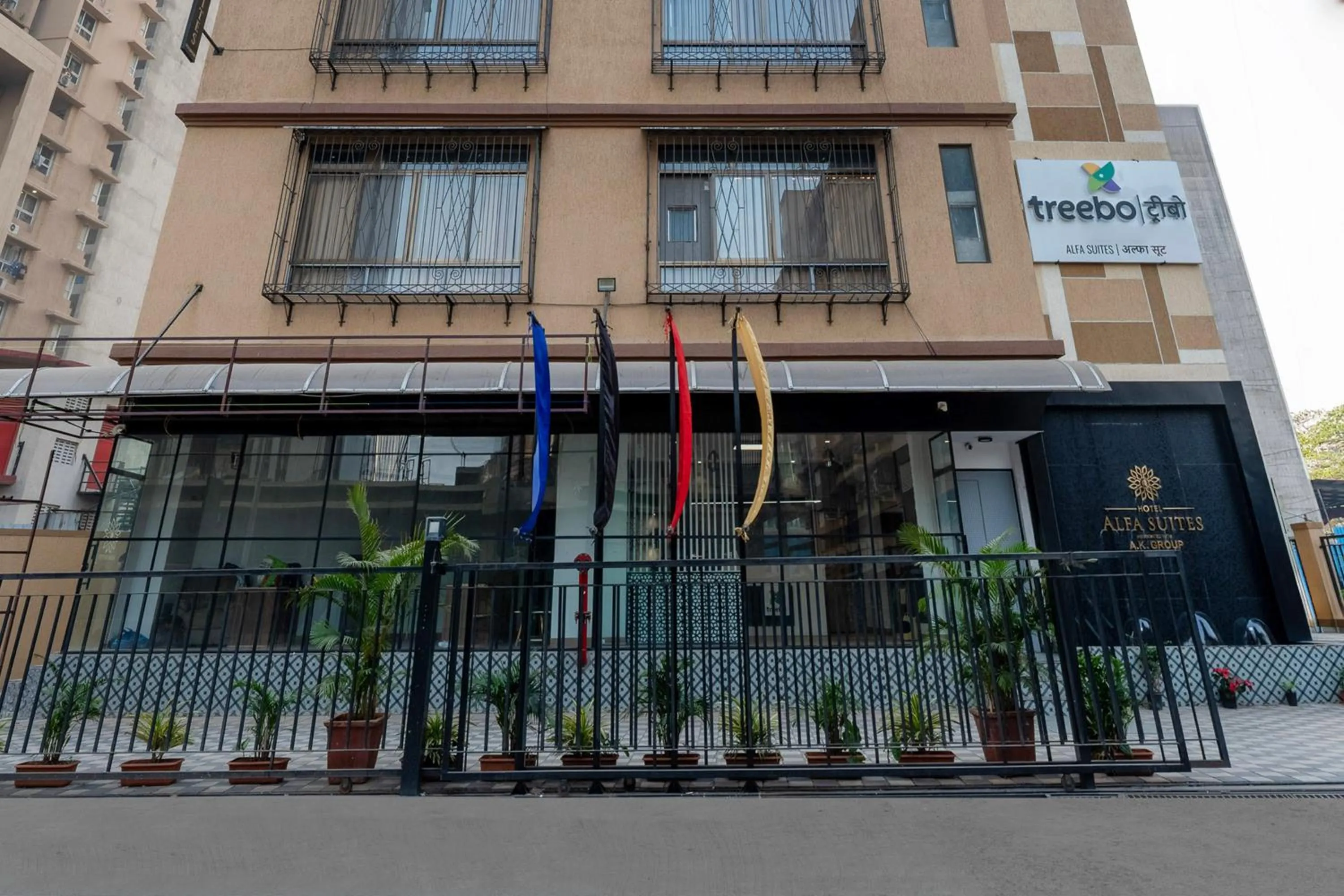 Property building in Treebo Alfa Suites