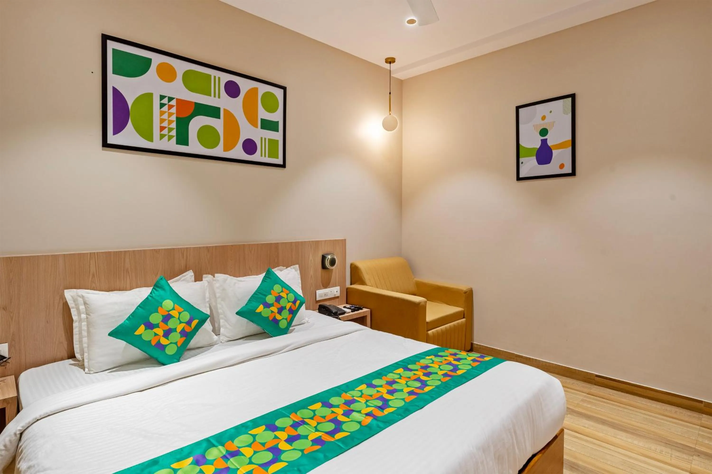 Bedroom, Bed in Treebo Alfa Suites