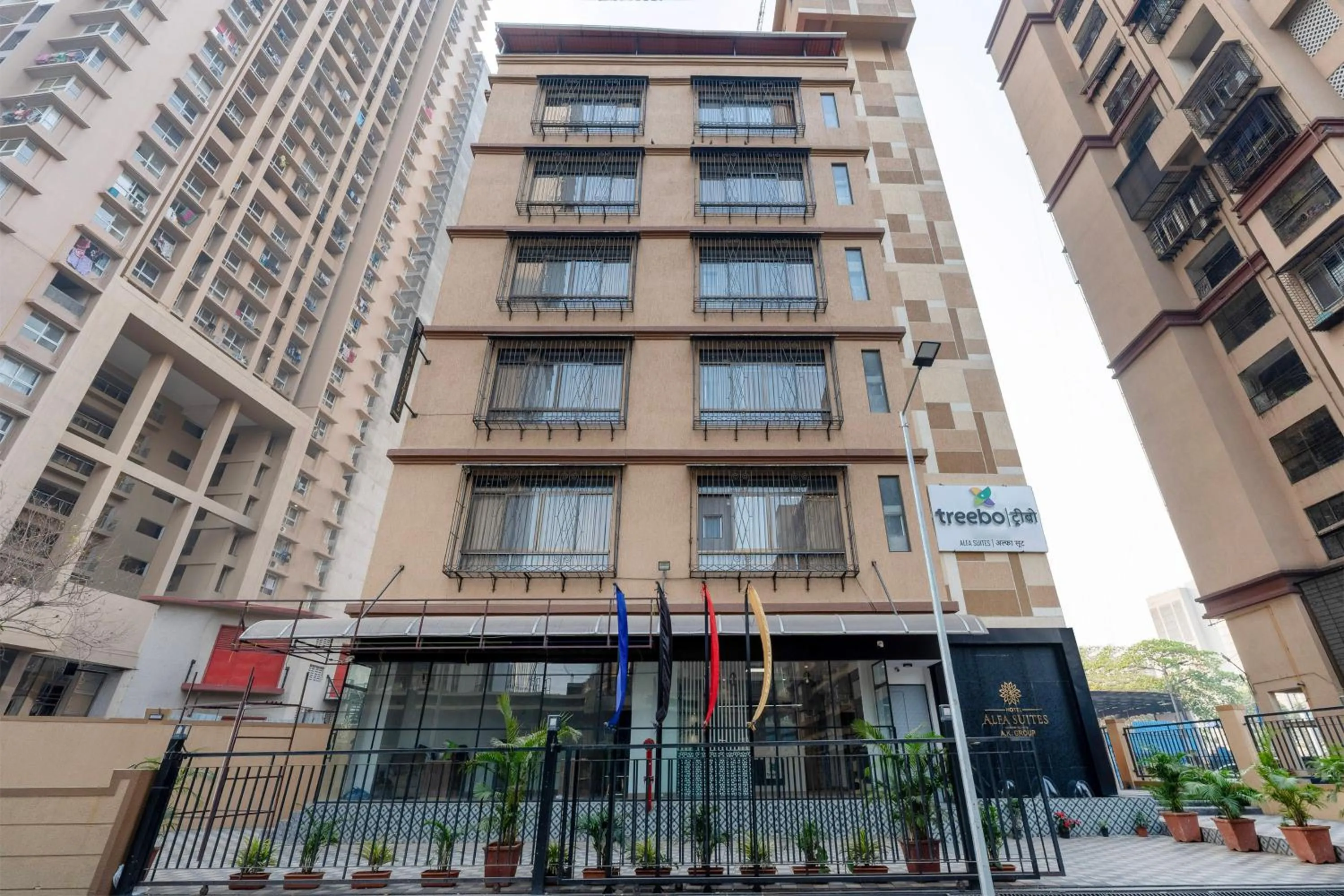 Property building in Treebo Alfa Suites