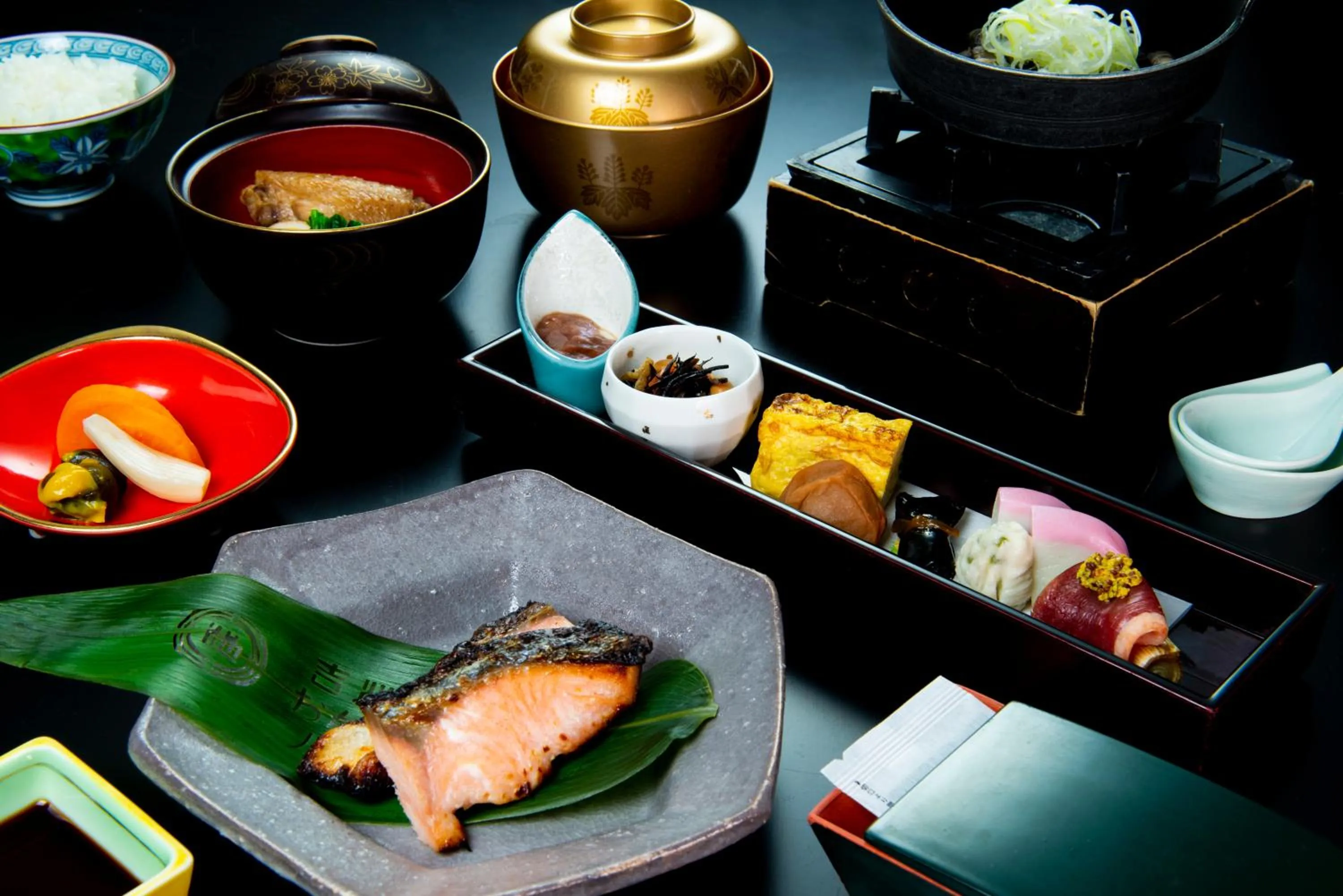 Breakfast in Yoshiike Ryokan