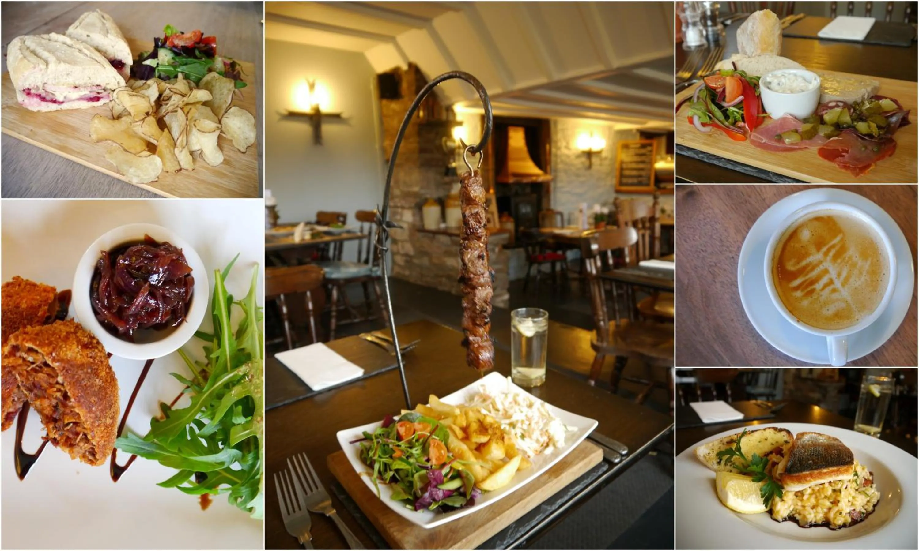 Meals in Garway Moon Inn