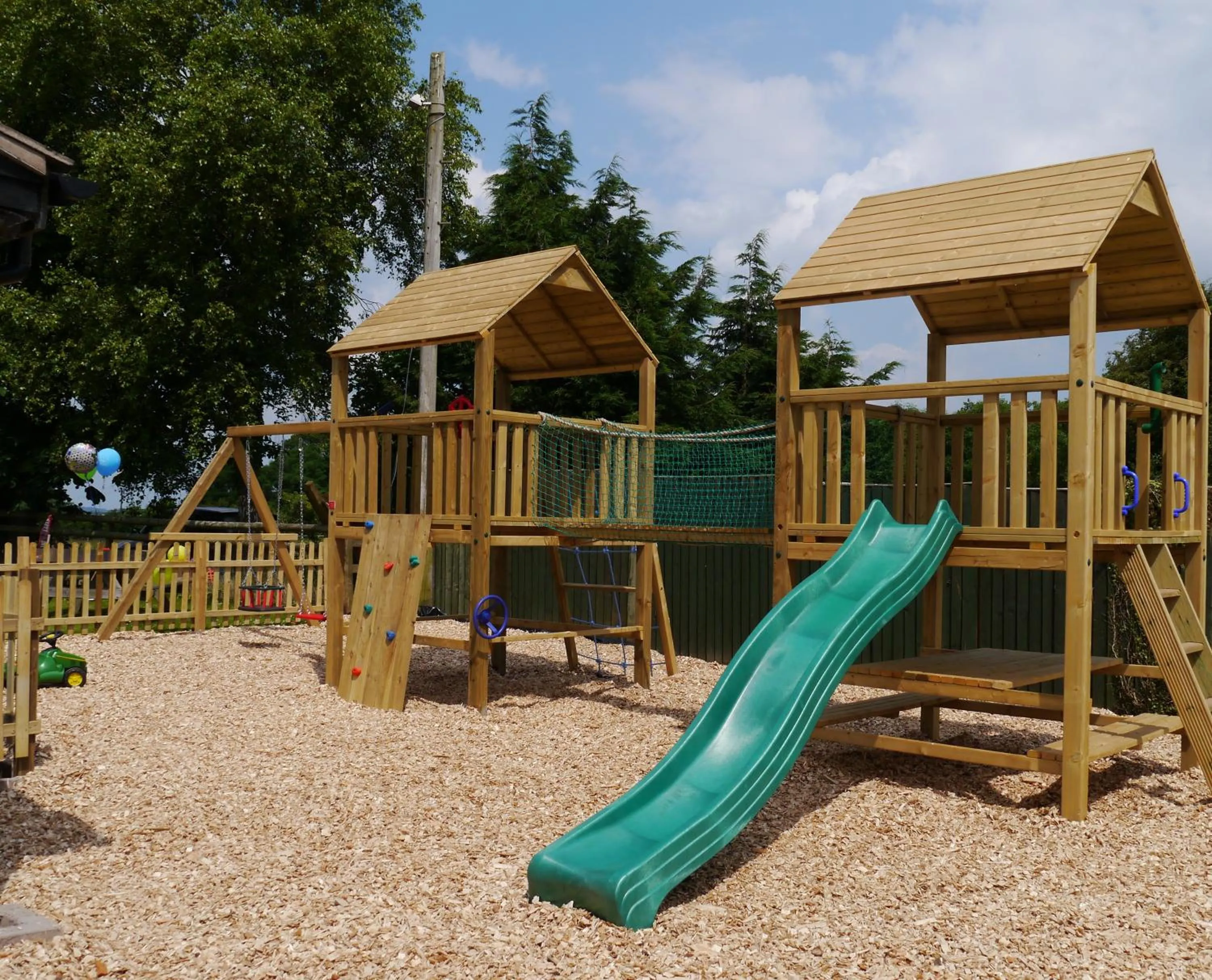 Children play ground in Garway Moon Inn