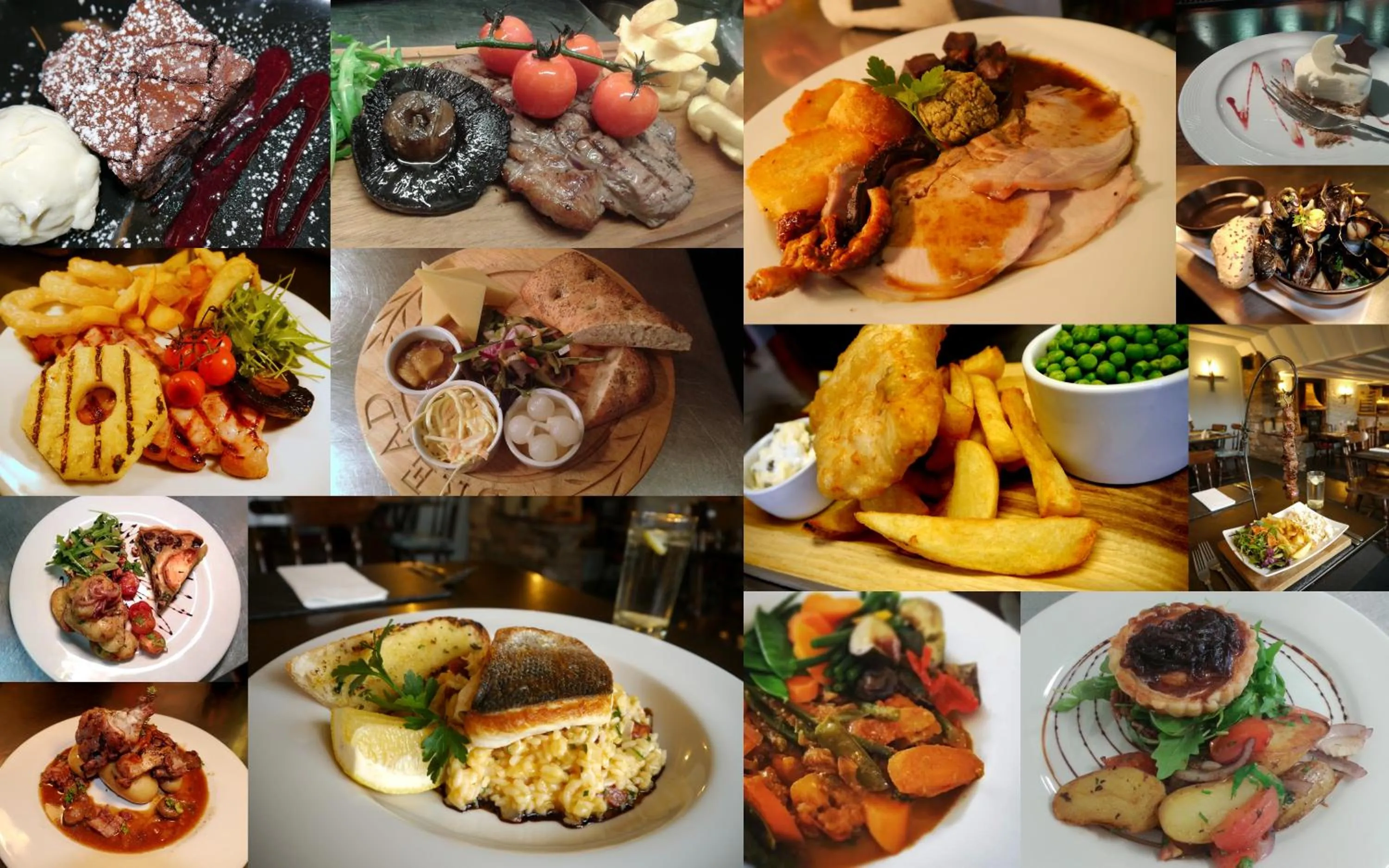 Meals in Garway Moon Inn