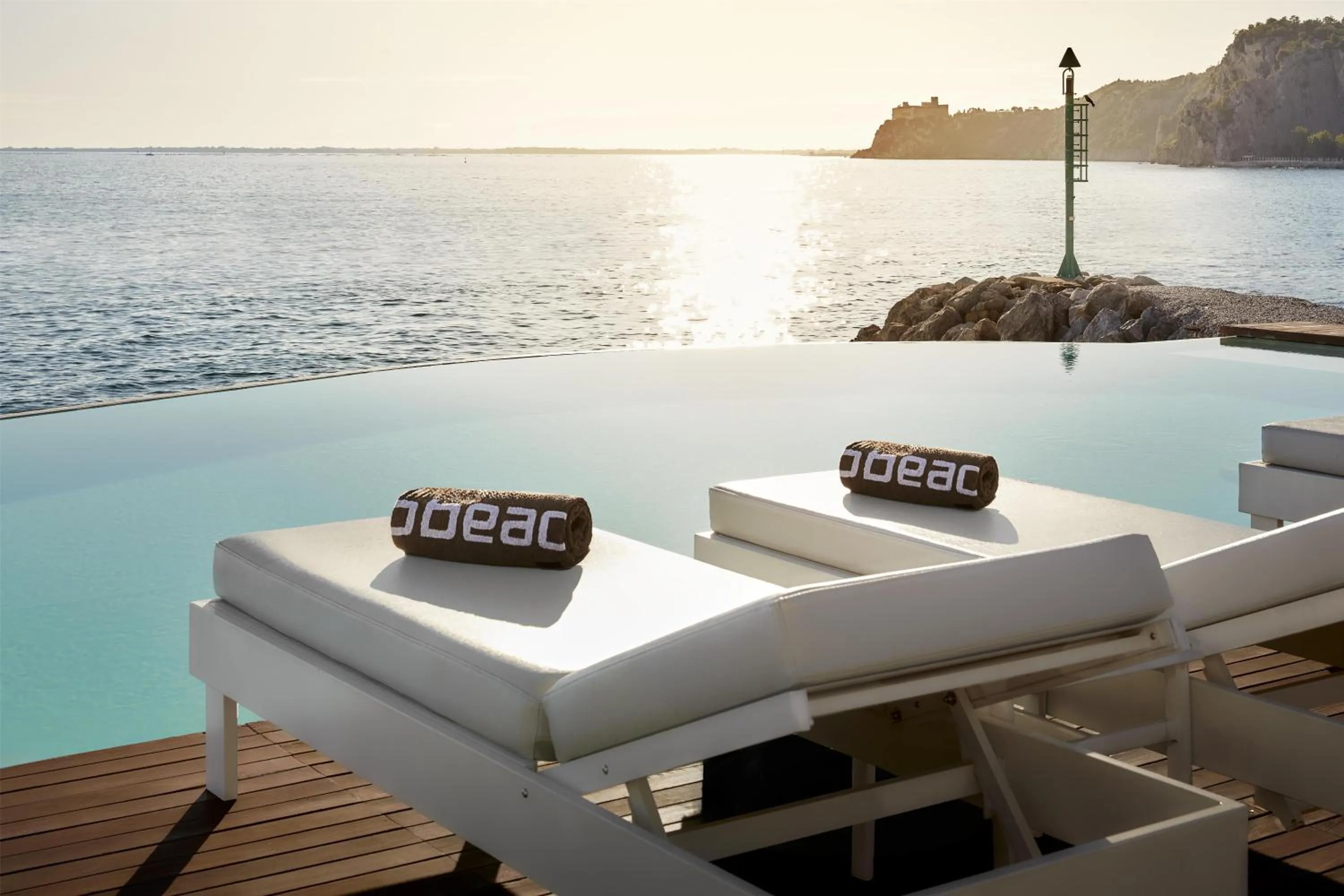 Beach in Tivoli Portopiccolo Sistiana Wellness Resort & Spa