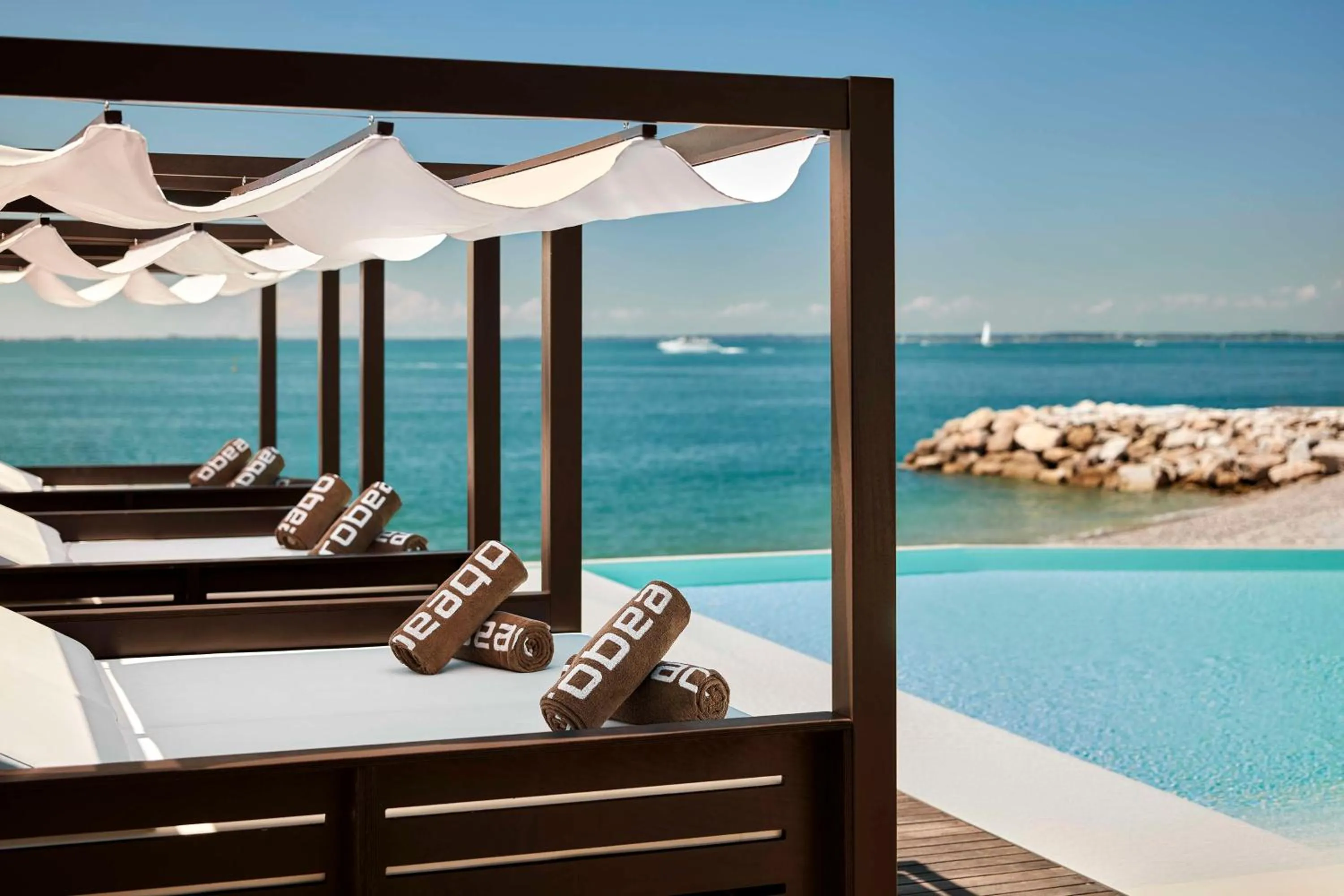 Beach in Tivoli Portopiccolo Sistiana Wellness Resort & Spa