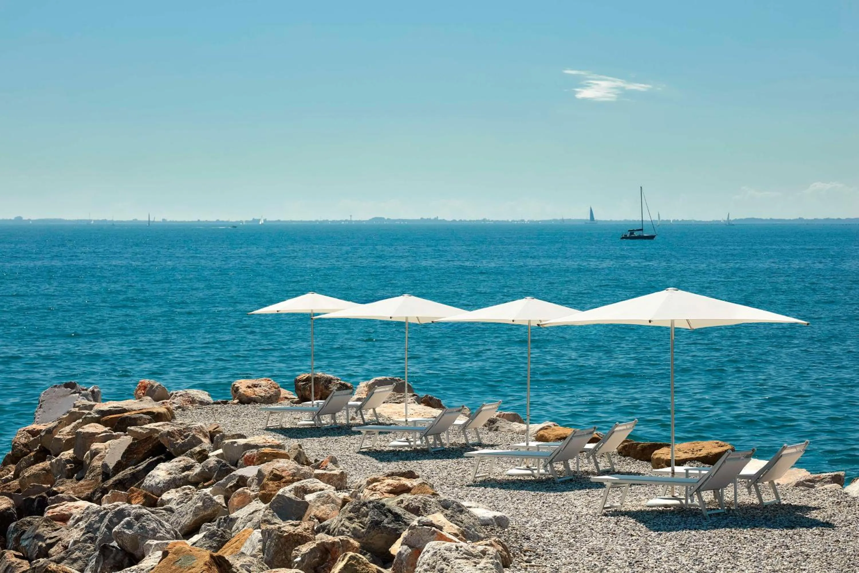 Beach in Tivoli Portopiccolo Sistiana Wellness Resort & Spa