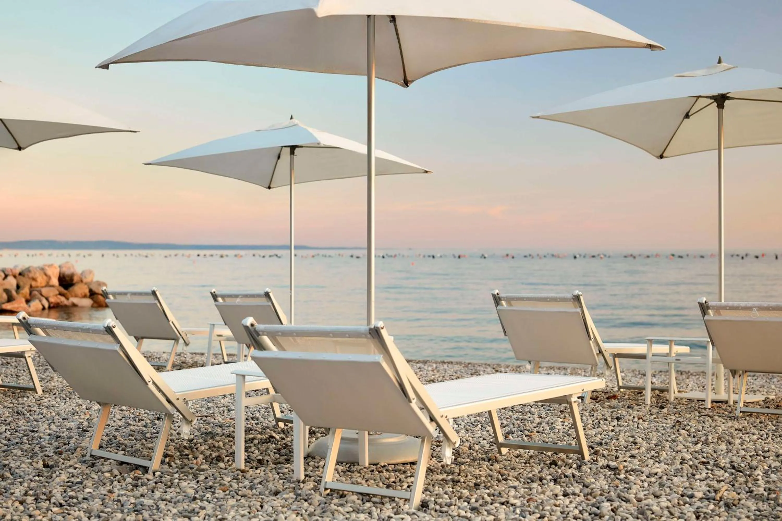 Beach in Tivoli Portopiccolo Sistiana Wellness Resort & Spa