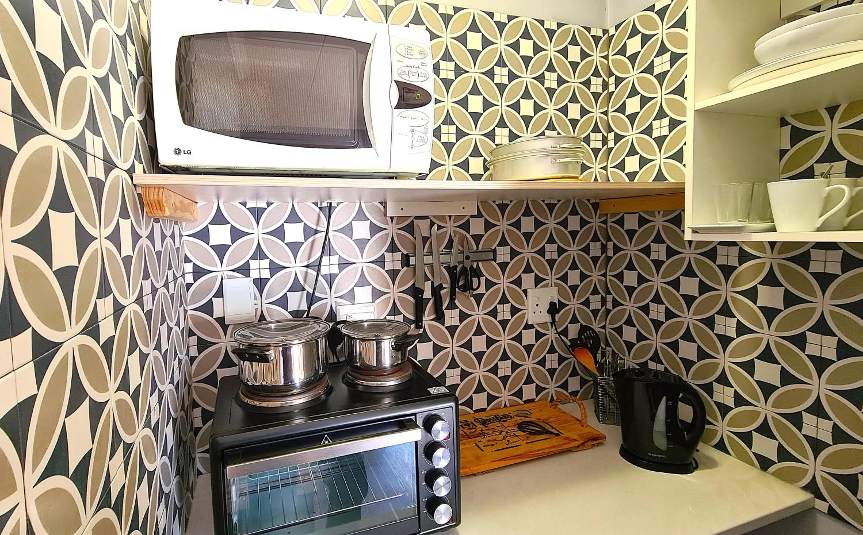 Kitchen or kitchenette in Tiende Laan Bed & Breakfast and Self-Catering