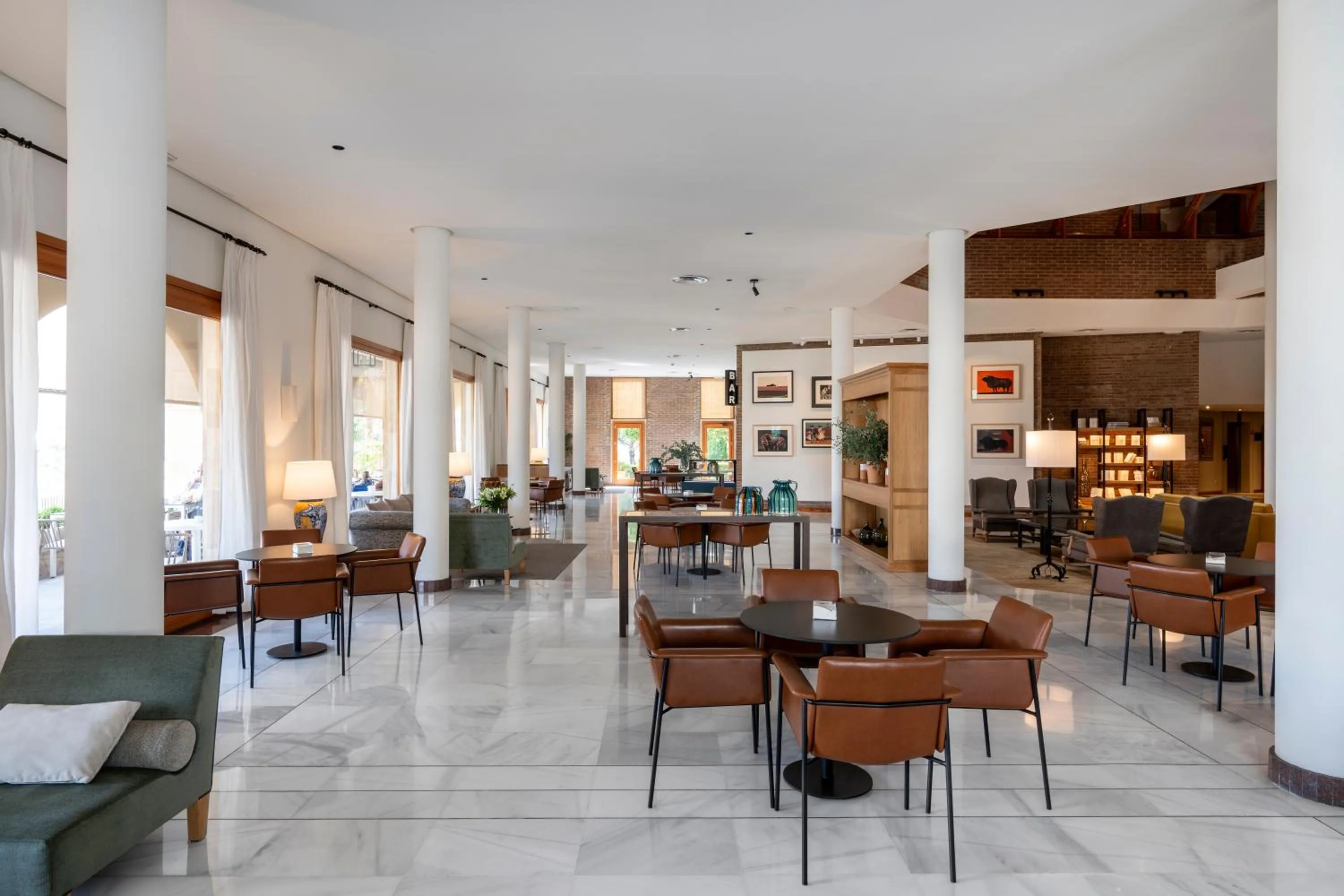 Communal lounge/ TV room in Parador de Ronda