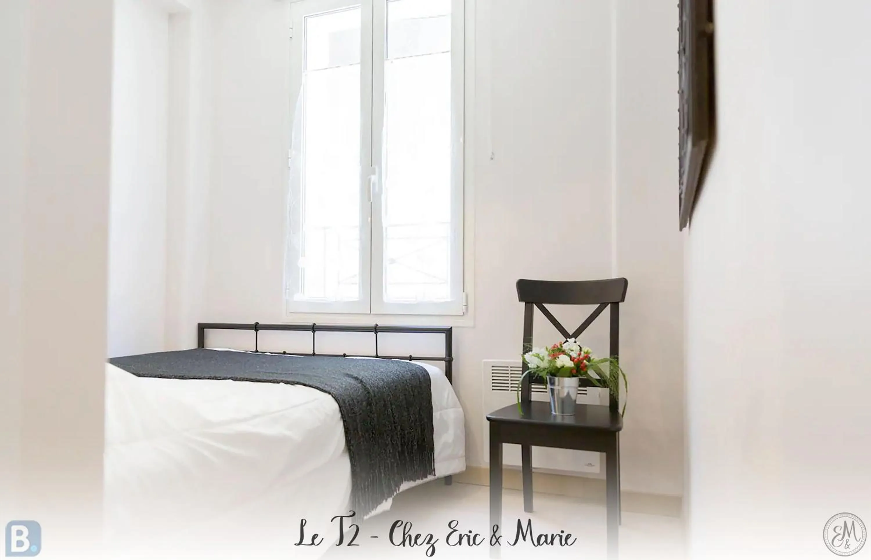 Bedroom, Bed in Les Maisons de Maje - Le T2-T3