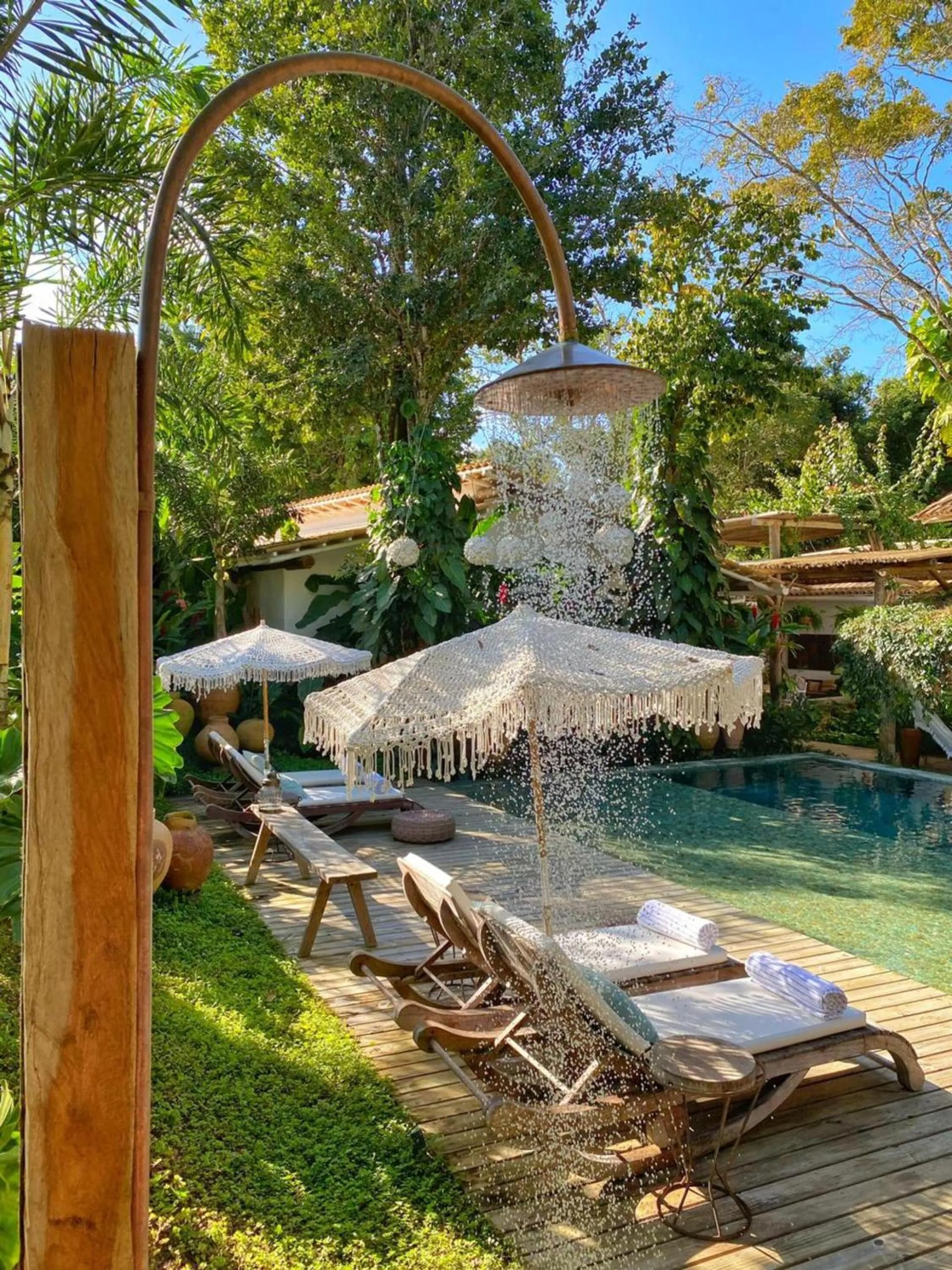 Shower in Hotel Boutique Perainda