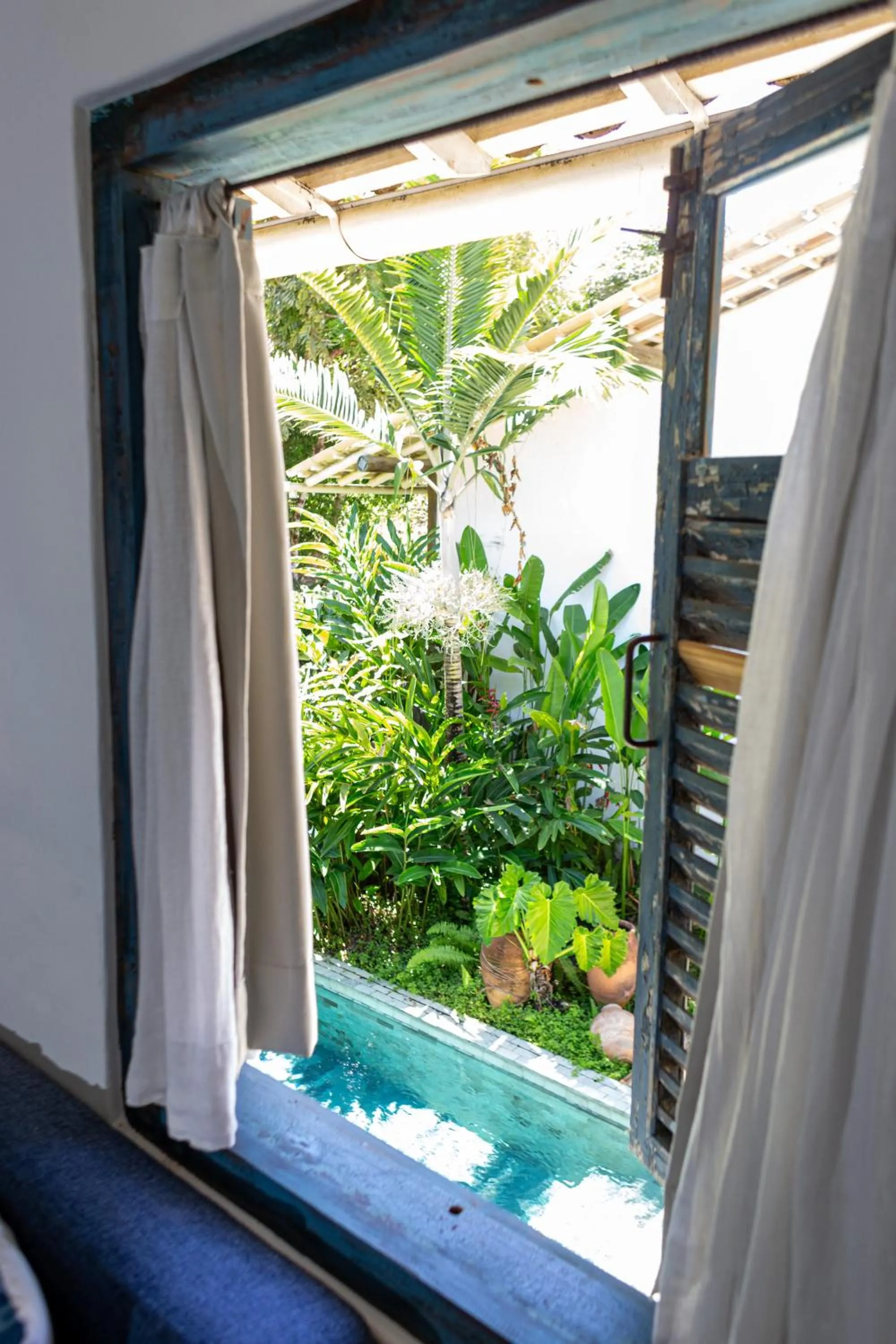 Pool view in Hotel Boutique Perainda