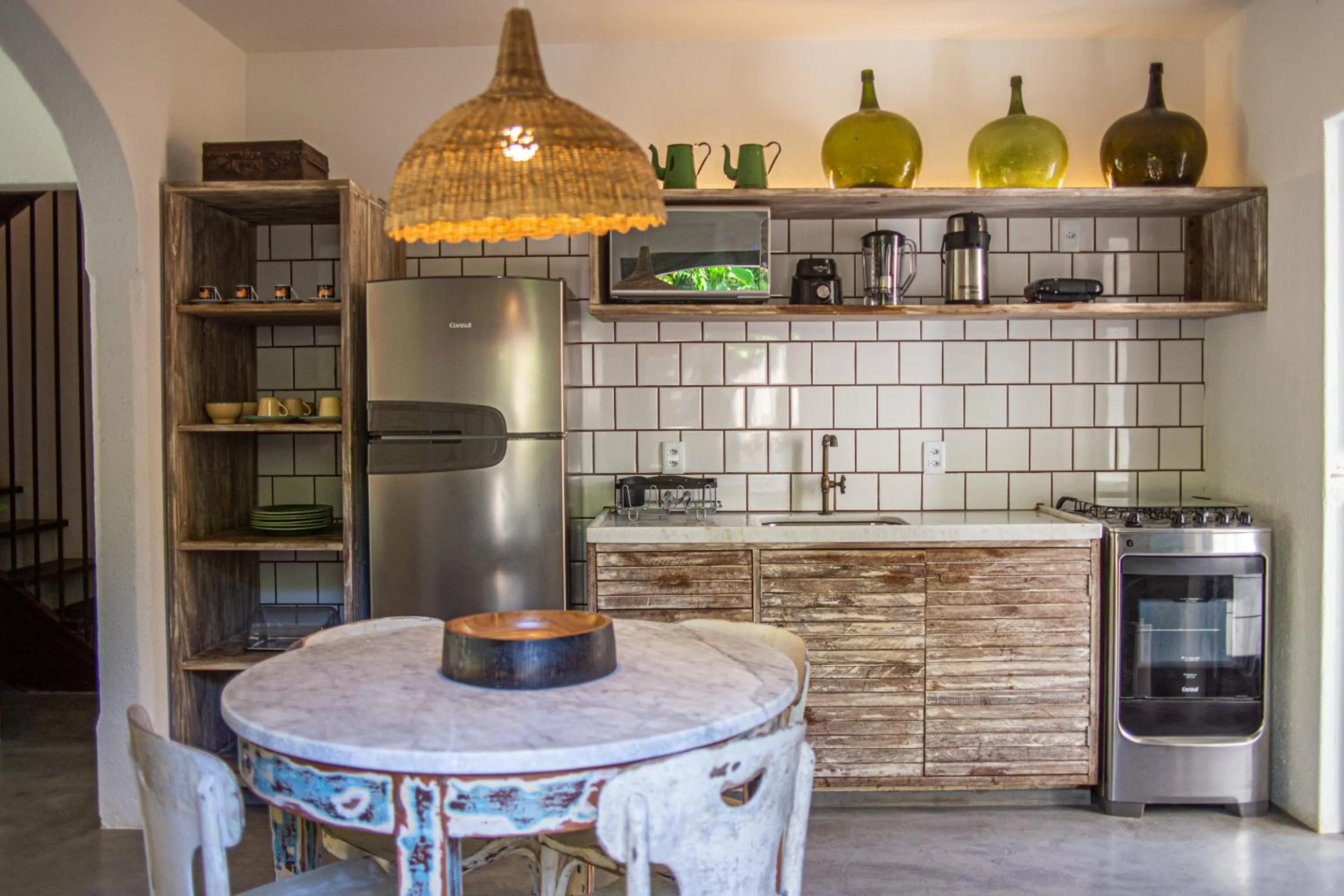 Kitchen or kitchenette in Hotel Boutique Perainda