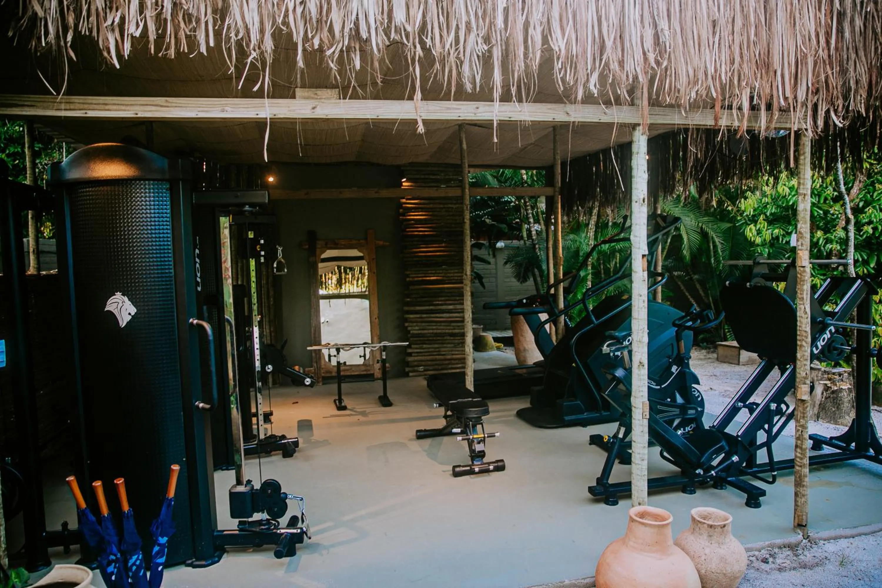 Fitness centre/facilities in Hotel Boutique Perainda